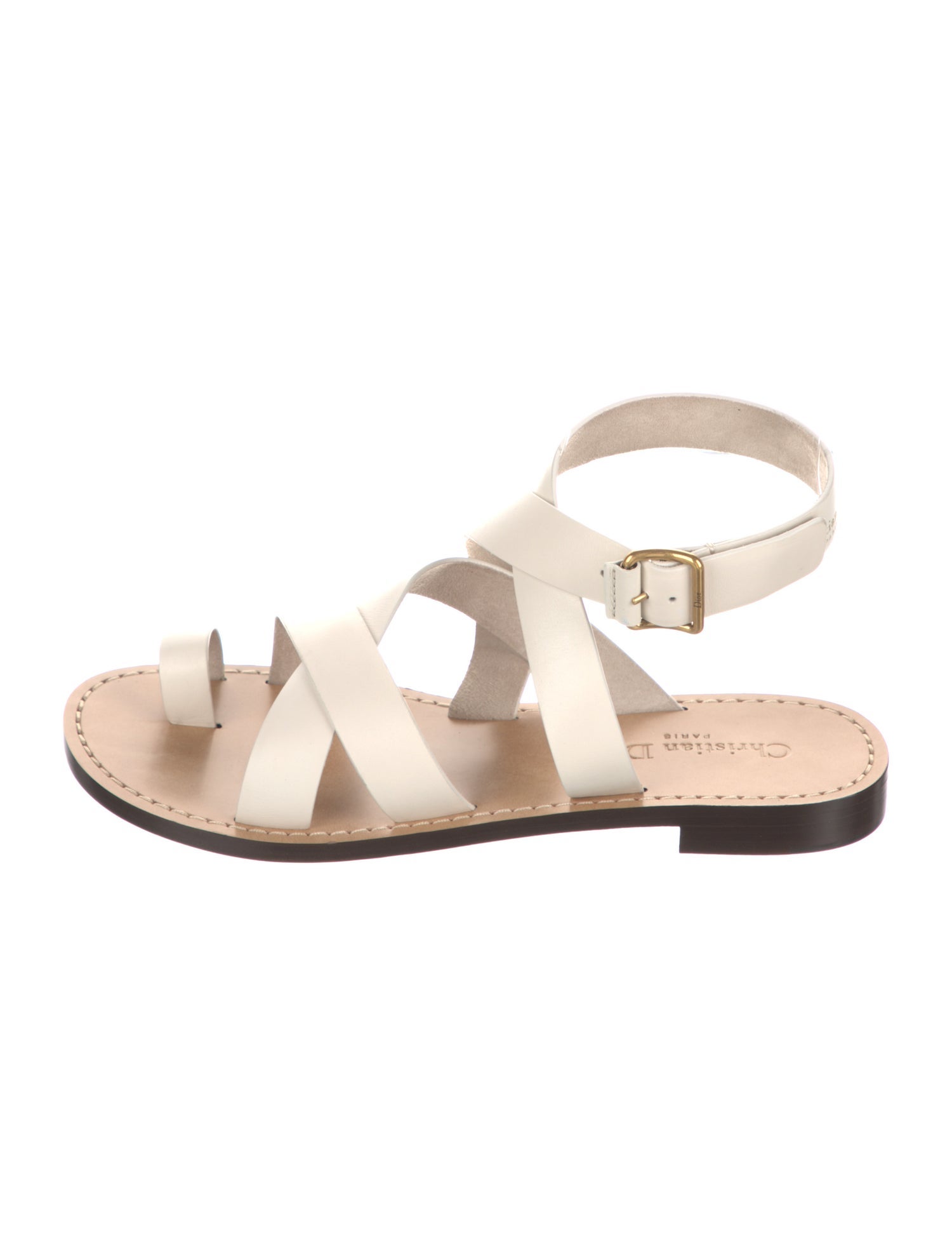 Christian Dior Leather Gladiator Sandals