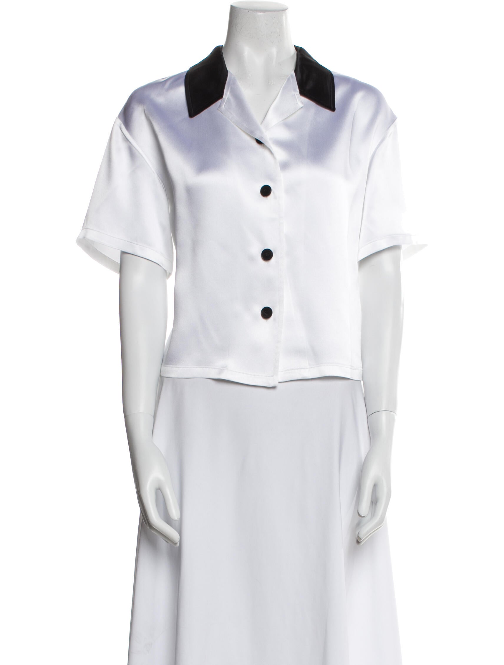 Christian Dior Embroidered Accent Pajamas
