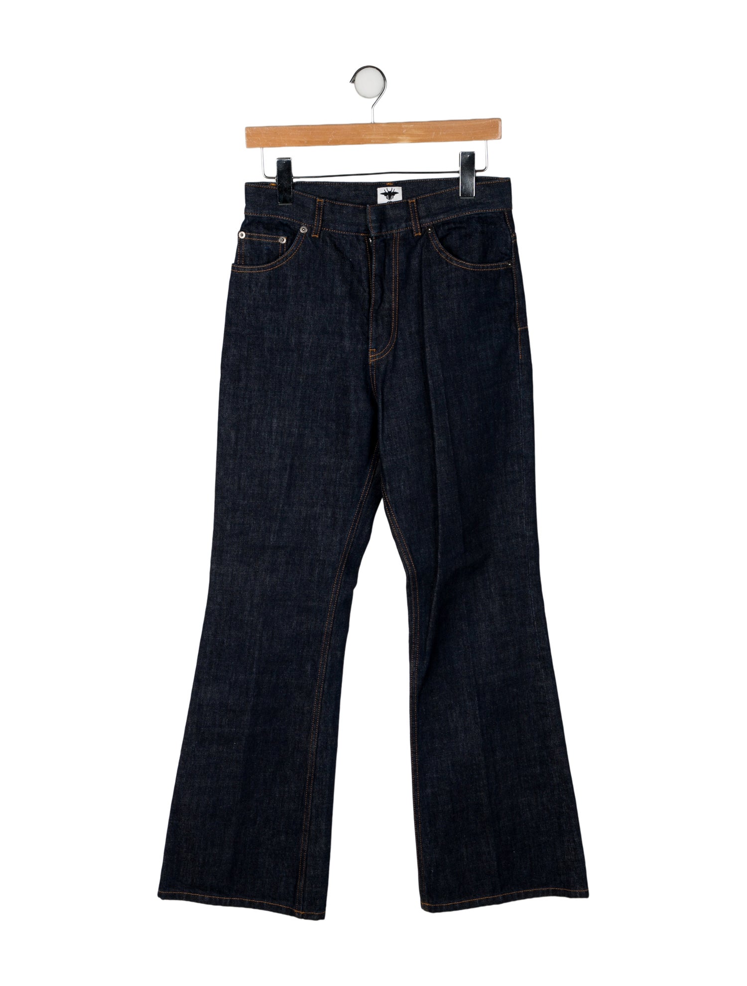 Christian Dior High-Rise Wide Leg Jeans