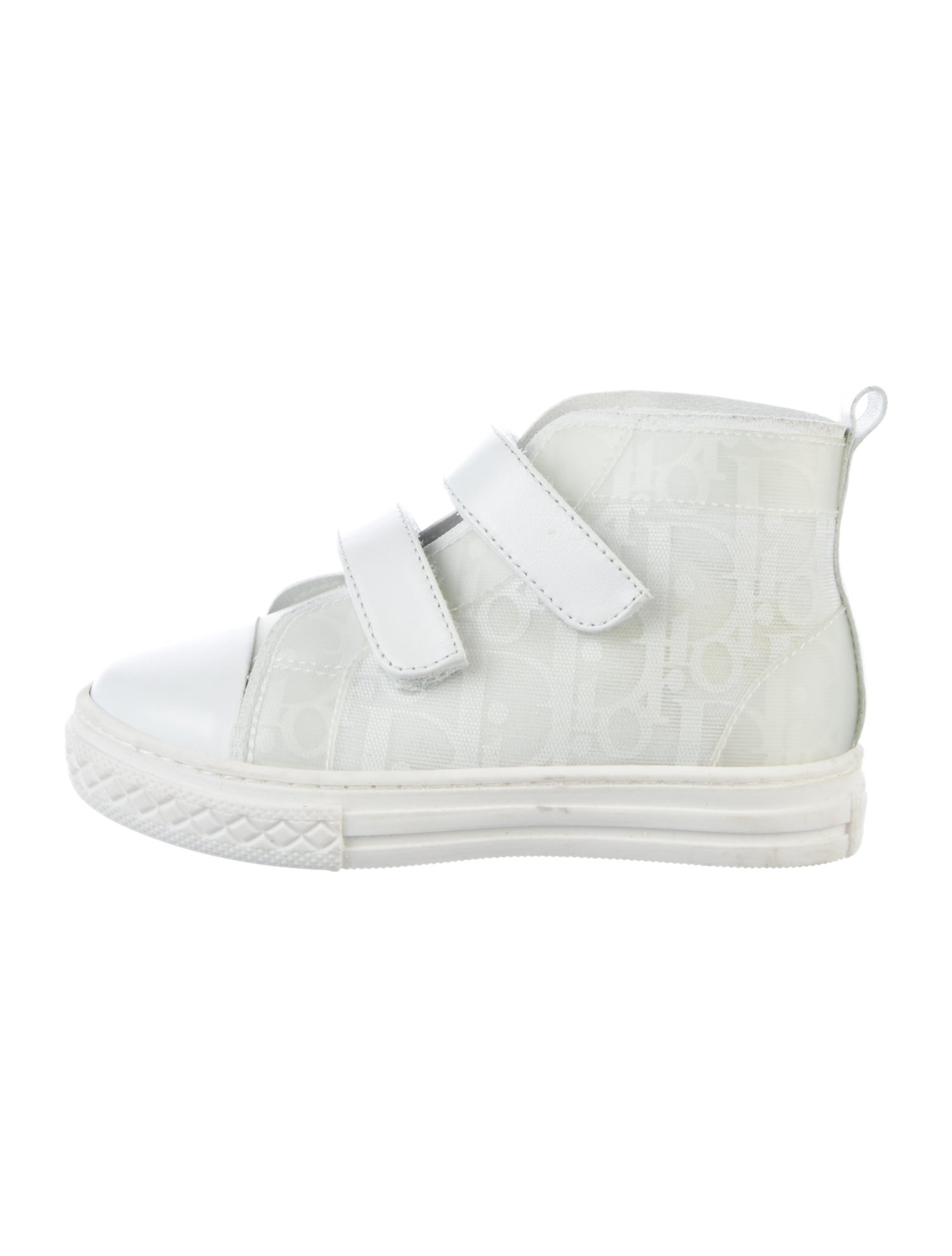 Christian Dior kid boys; white sneakers