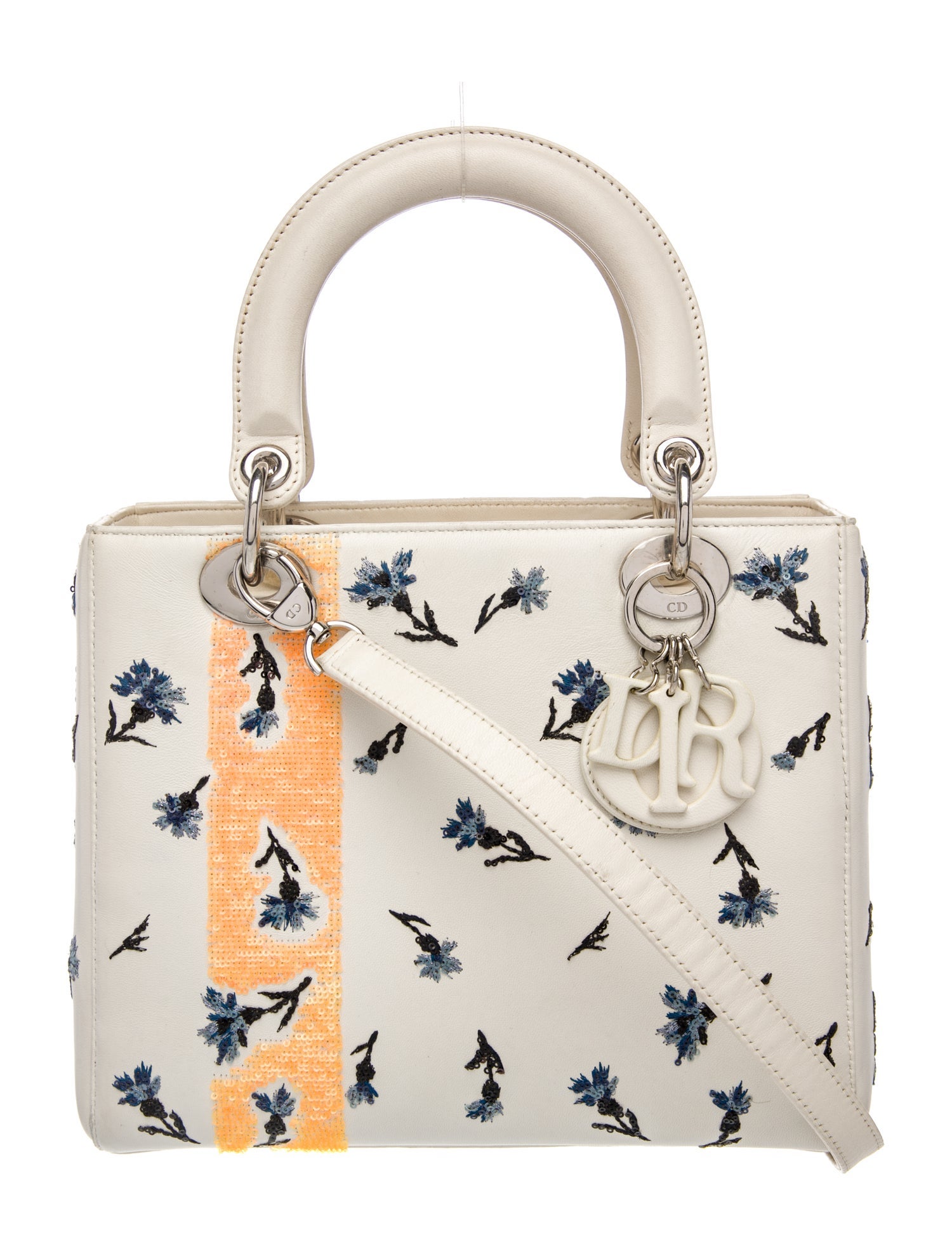 Christian Dior Leather Lambskin Lady Dior