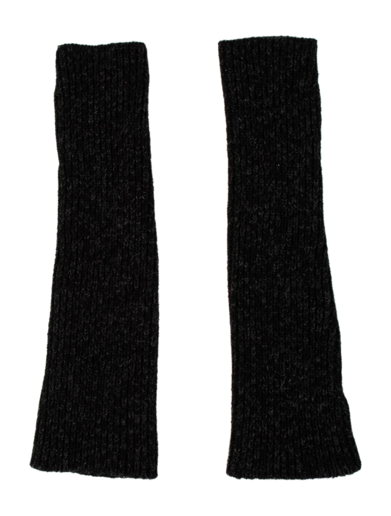 Dior Homme Vintage 2004 'Victim of the Crime' Wool Rib Knit Arm Warmers