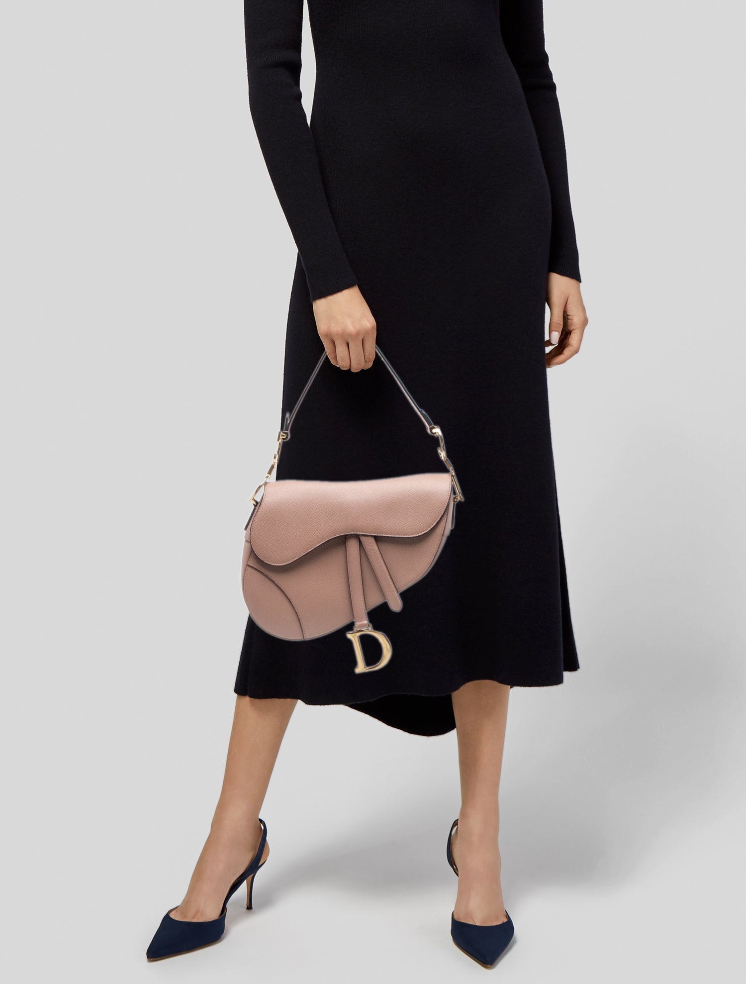 Christian Dior Leather Saddle