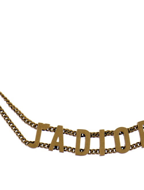 Christian Dior J'Adior Choker Necklace