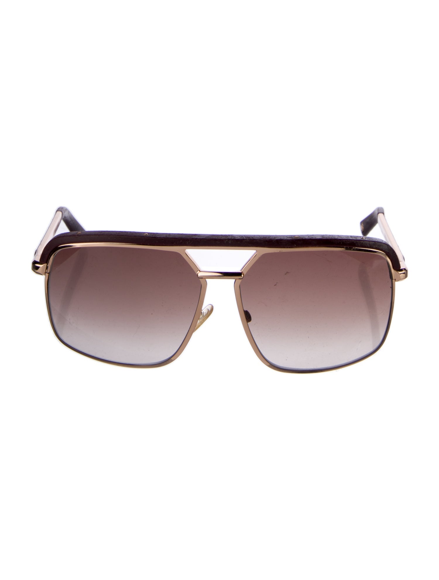 Christian Dior Havane Aviator Sunglasses