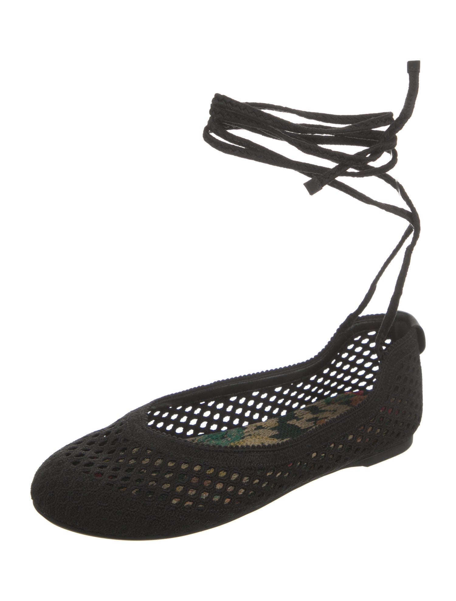 Christian Dior Bee Accent Mesh Flats