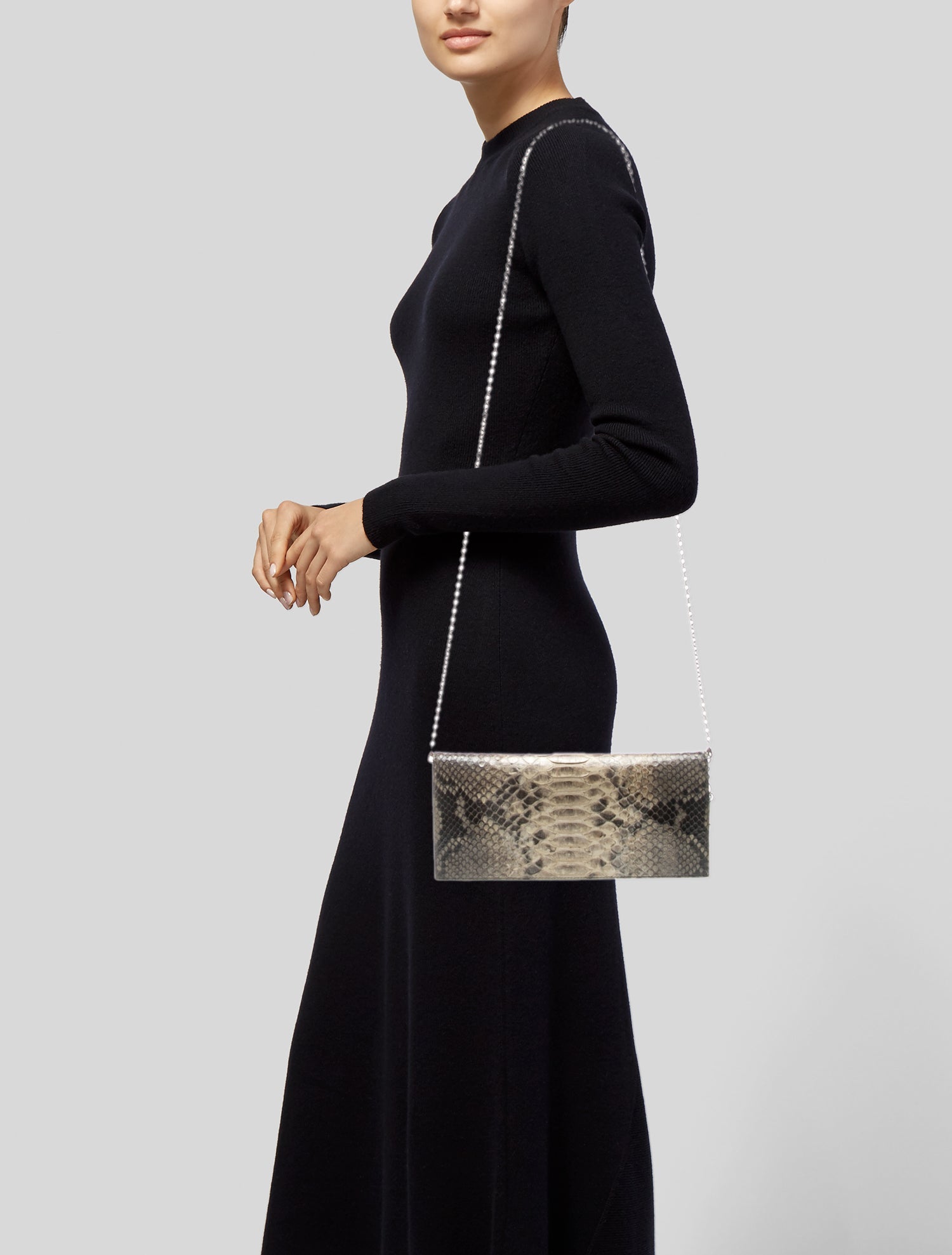 Christian Dior Python Clutch