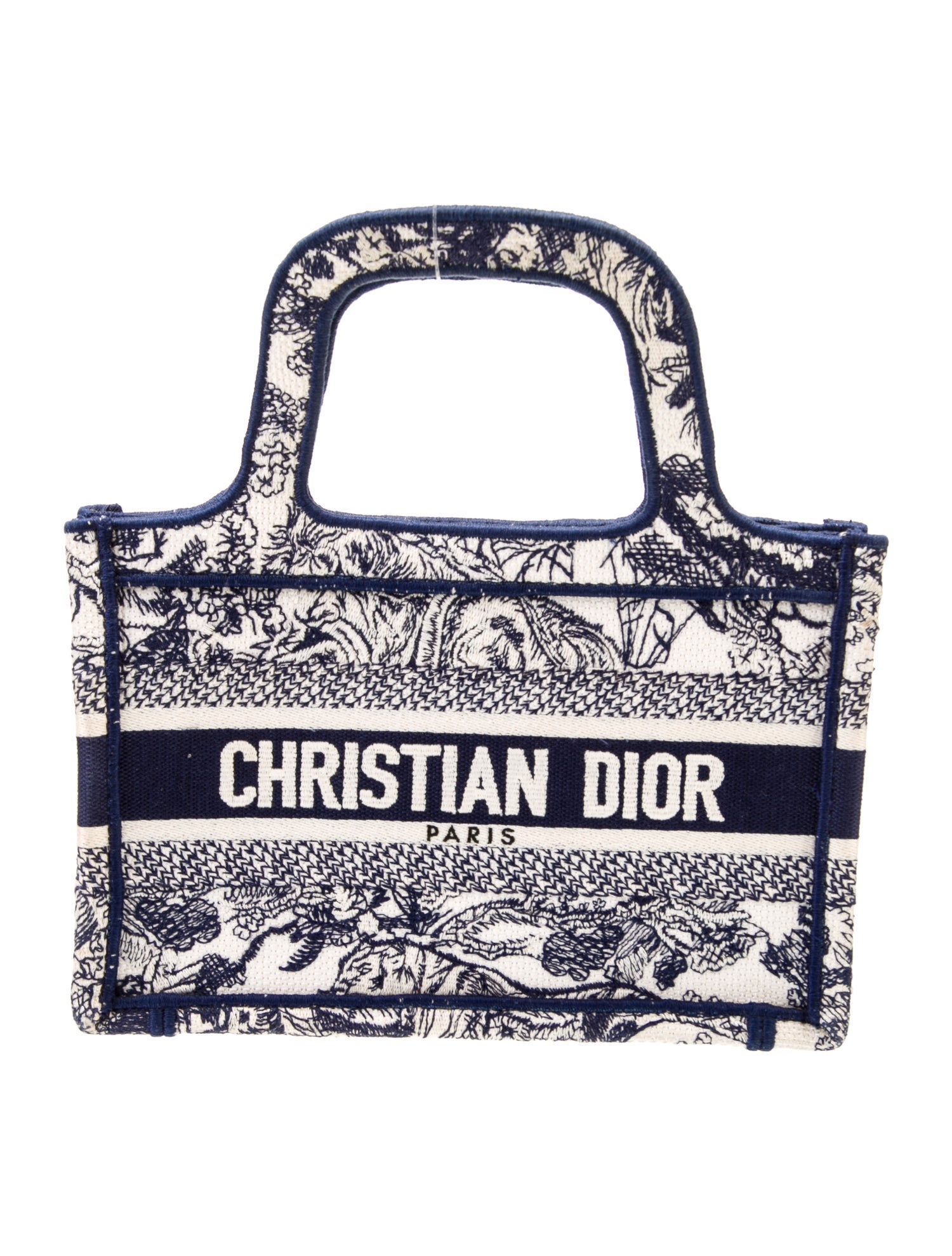 Christian Dior Canvas Book Mini