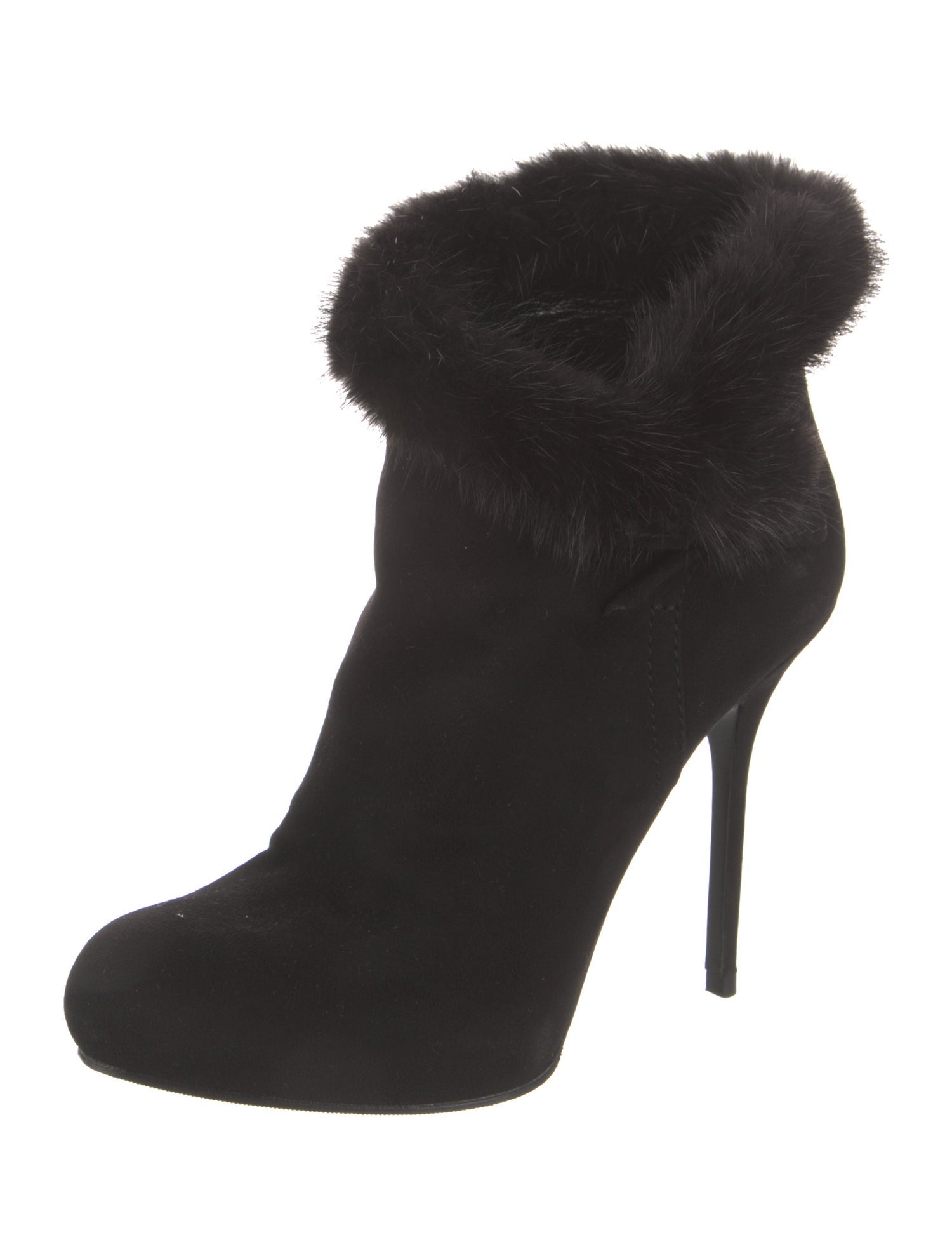 Christian Dior Suede Bow Accents Boots