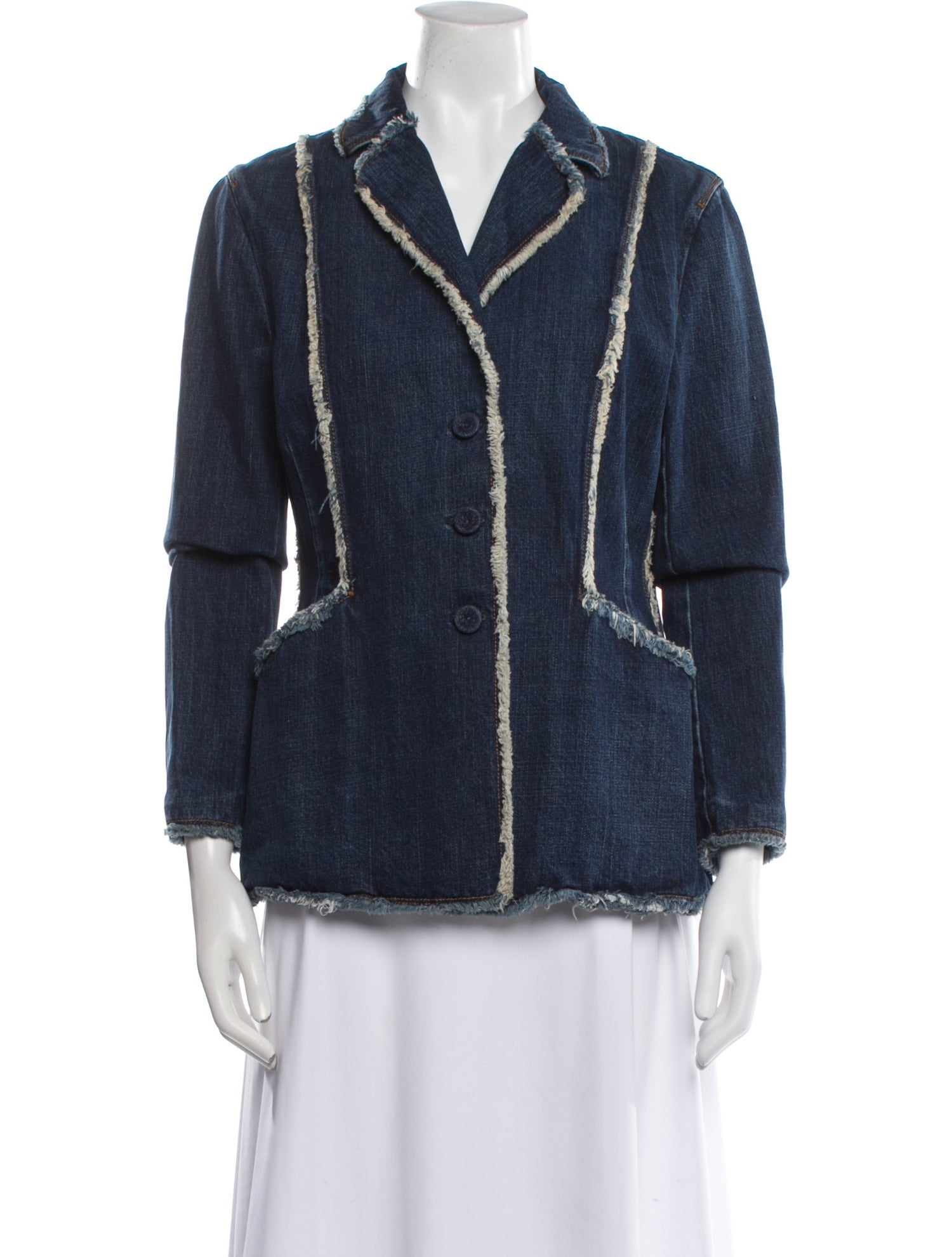 Christian Dior Striped Denim Jacket