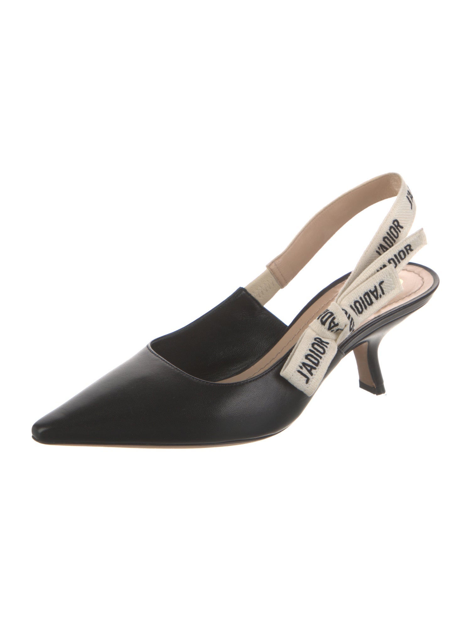 Christian Dior Leather Slingback Pumps