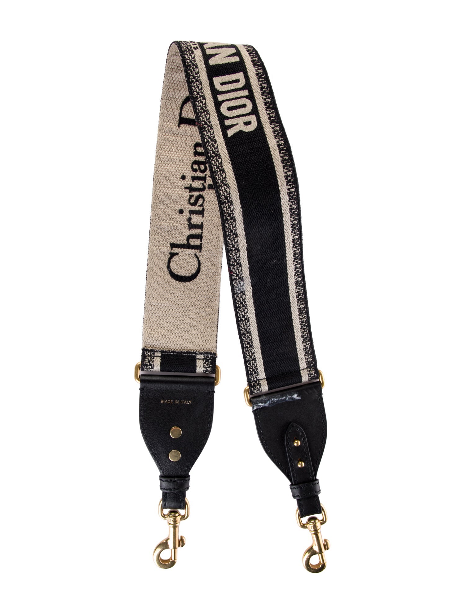 Christian Dior Canvas Bag Strap