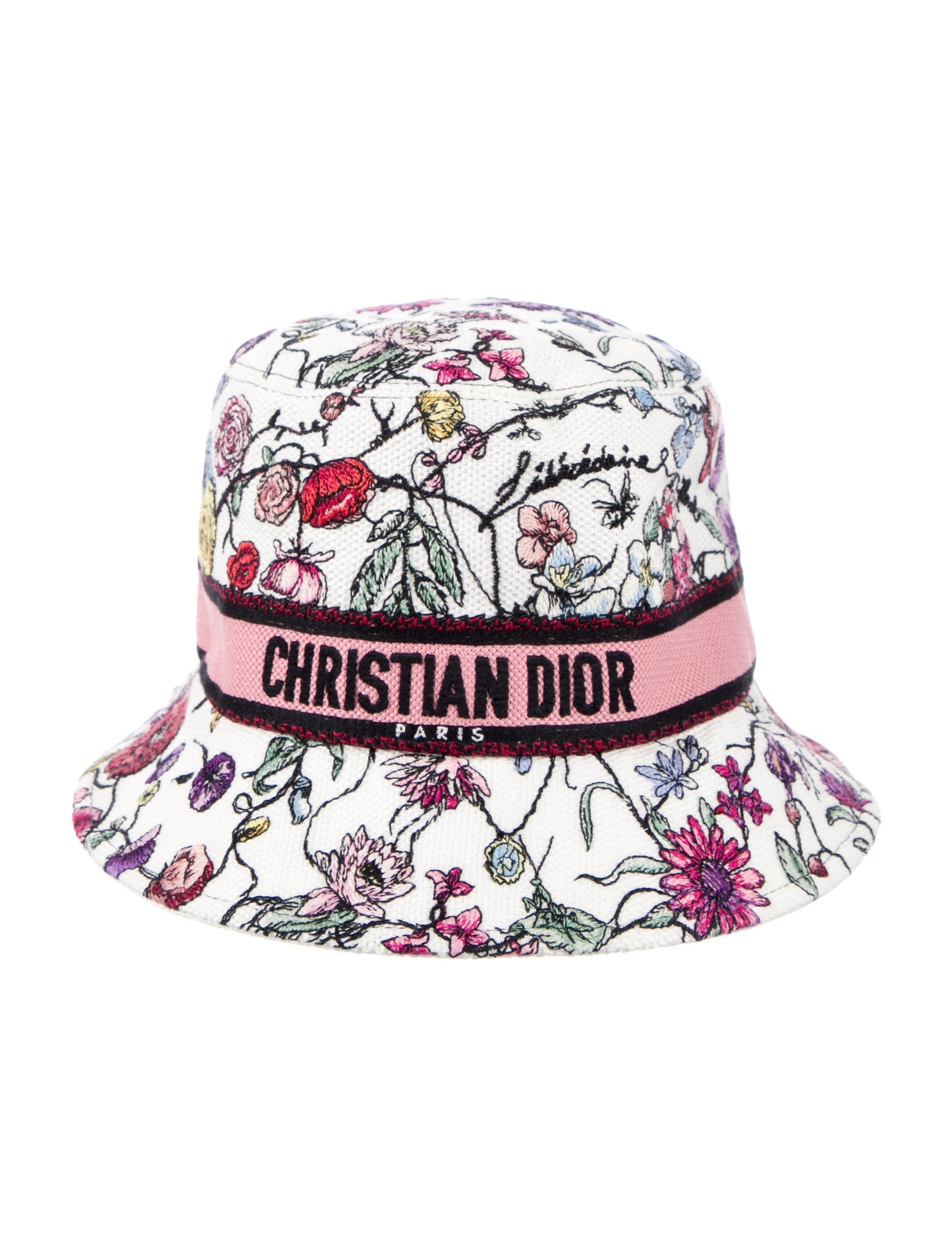Christian Dior Floral Bucket Hat