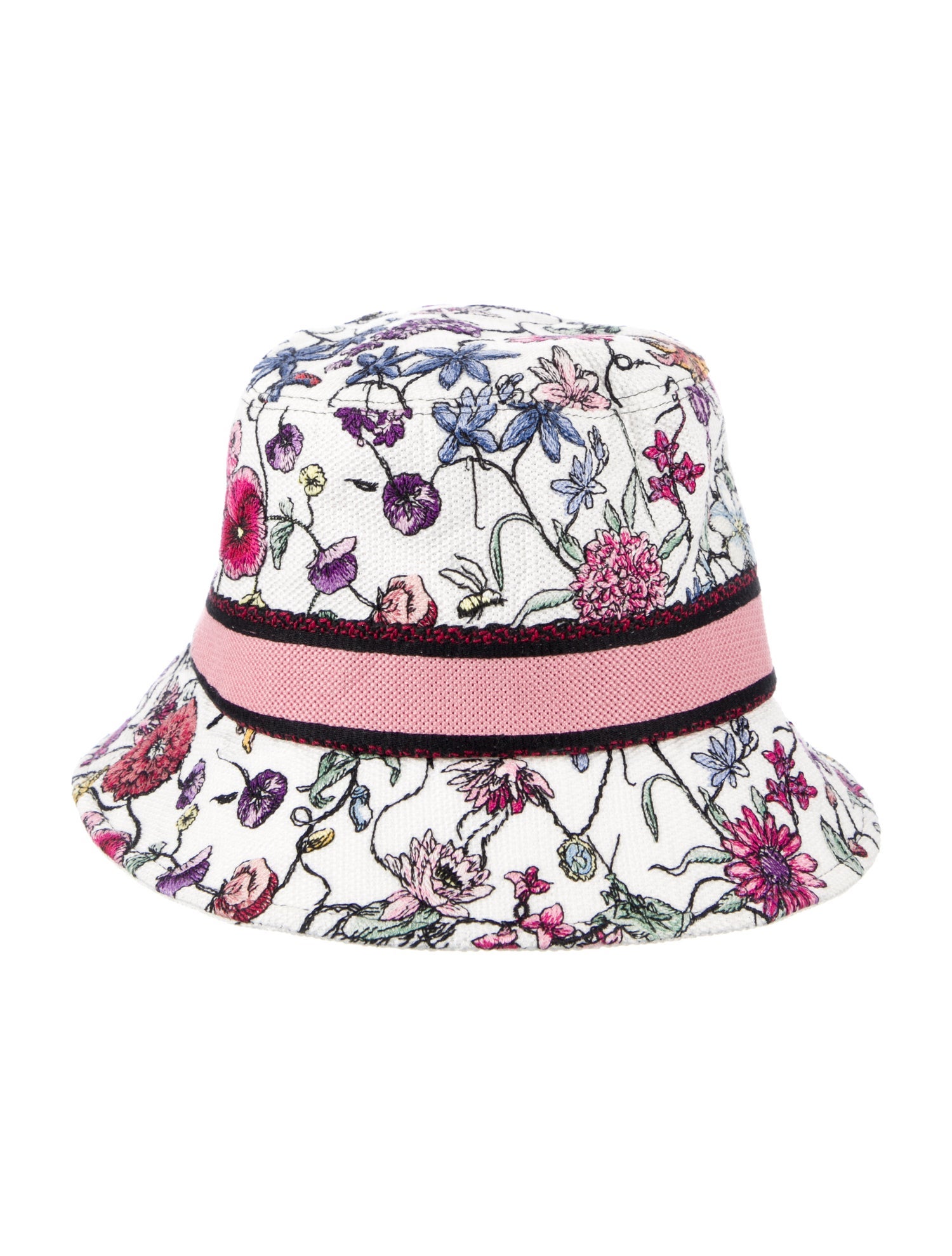 Christian Dior Floral Bucket Hat