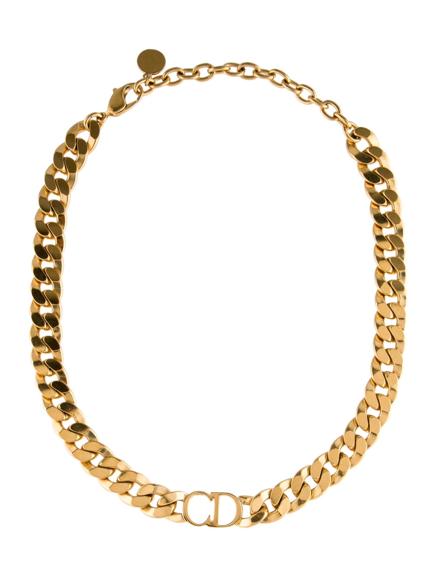 Christian Dior Danseuse Ètoile Chain Choker Necklace