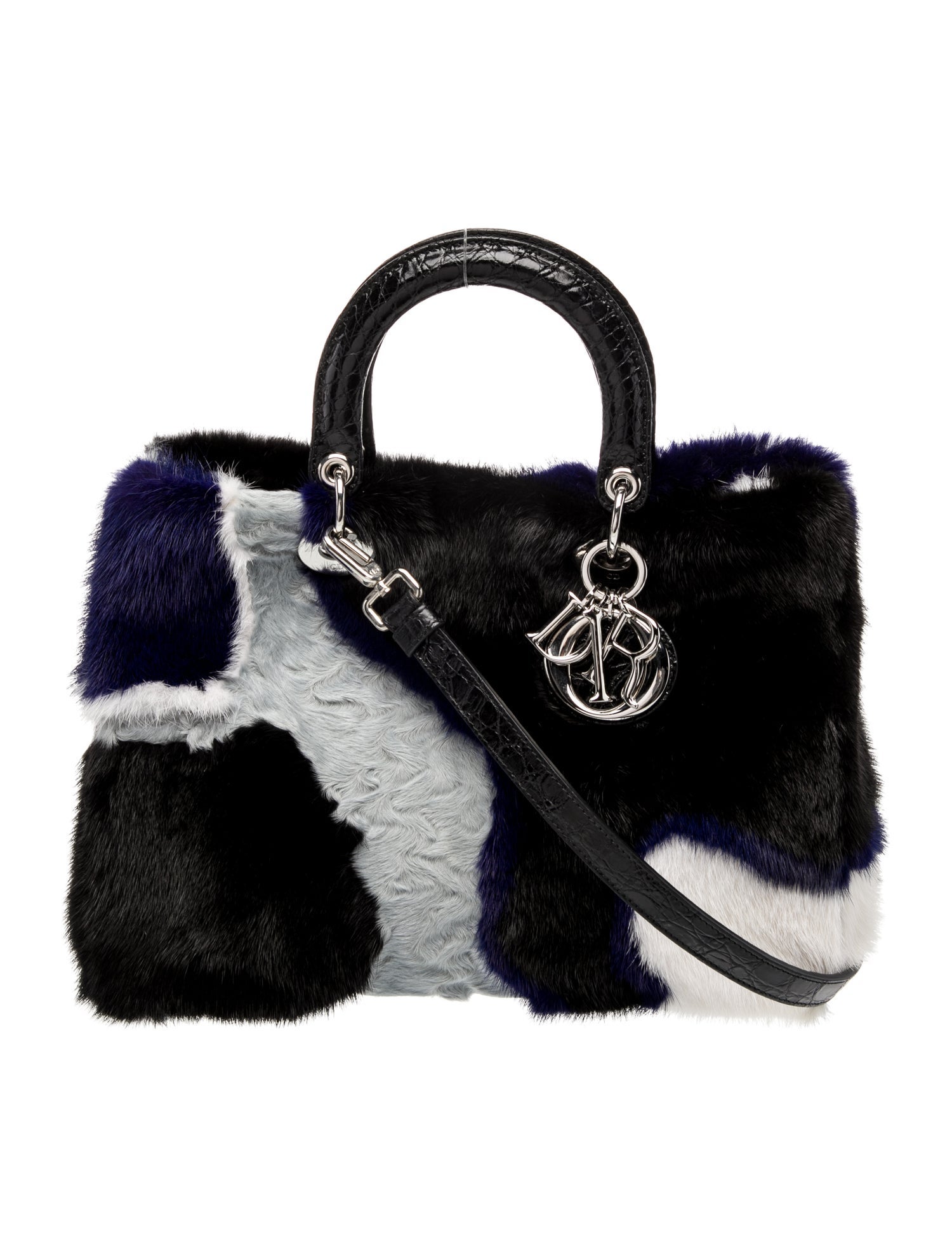 Christian Dior Shearling Diorissimo Medium