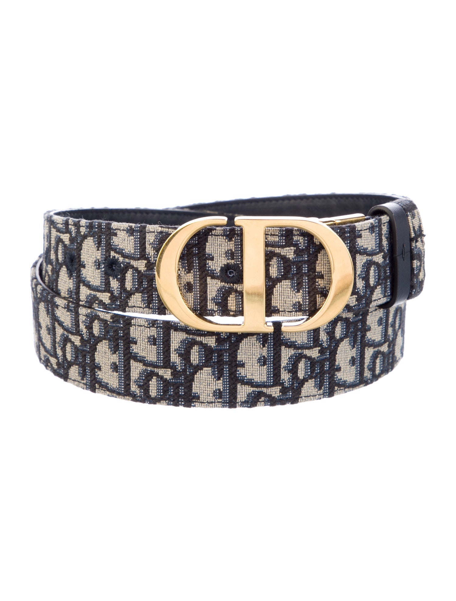 Christian Dior Oblique Jacquard Jacquard Belt
