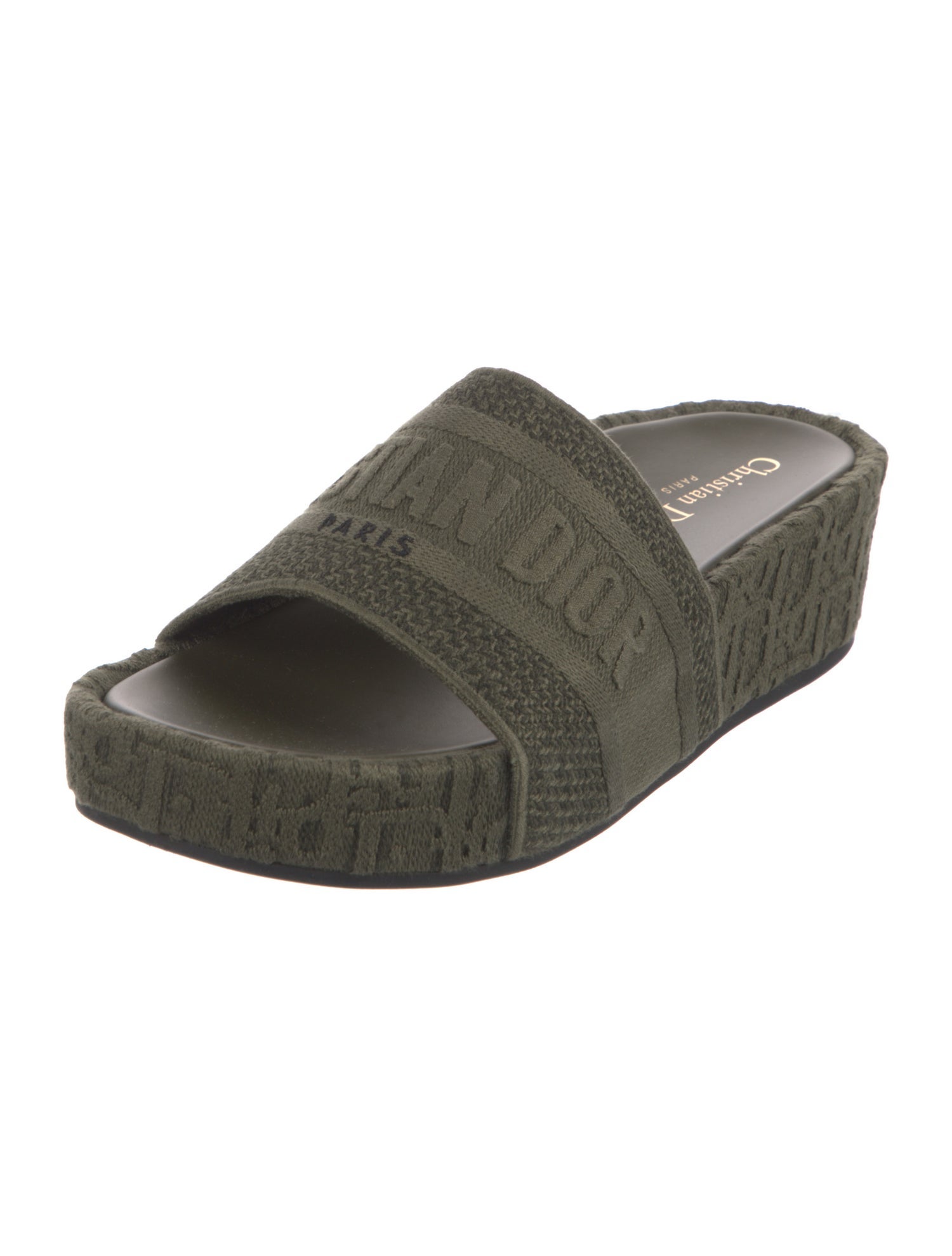 Christian Dior Oblique Jacquard Espadrilles