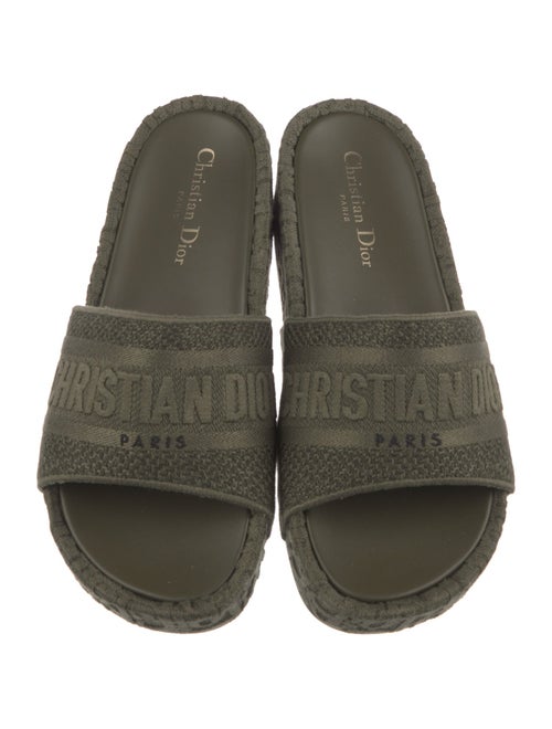 Christian Dior Oblique Jacquard Espadrilles