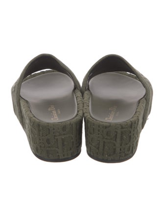 Christian Dior Oblique Jacquard Espadrilles