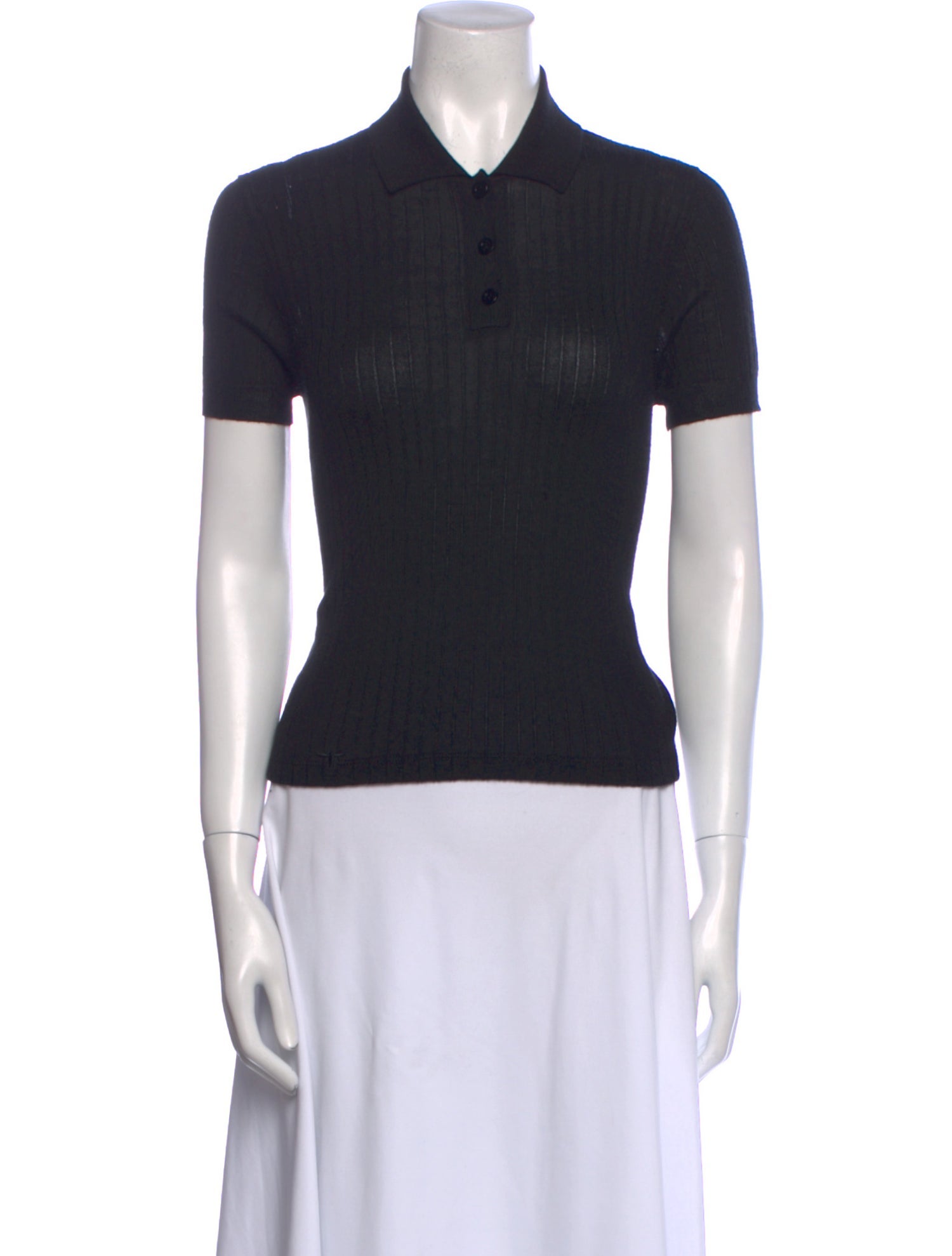 Christian Dior Cashmere Short Sleeve Polo