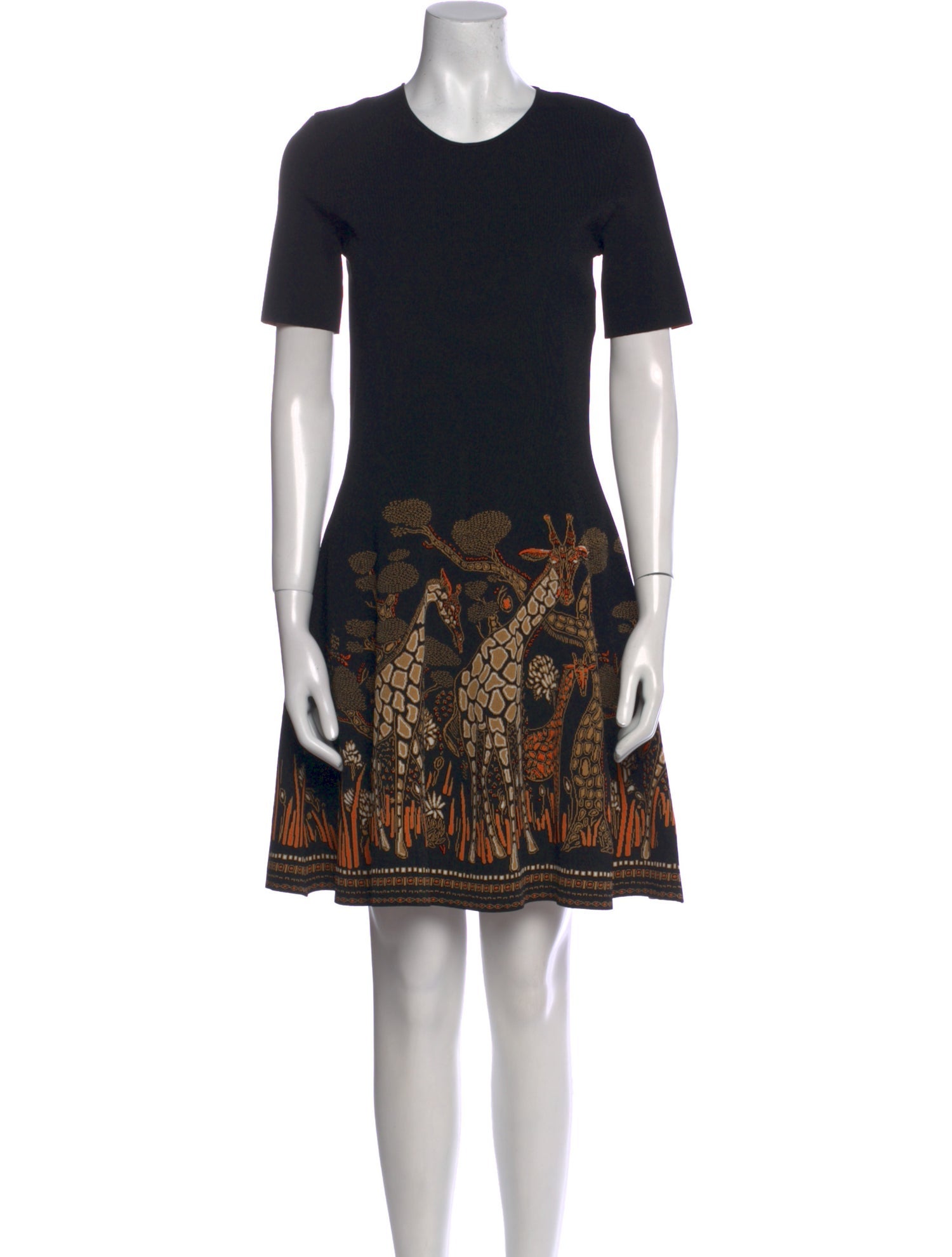 Christian Dior Printed Mini Dress