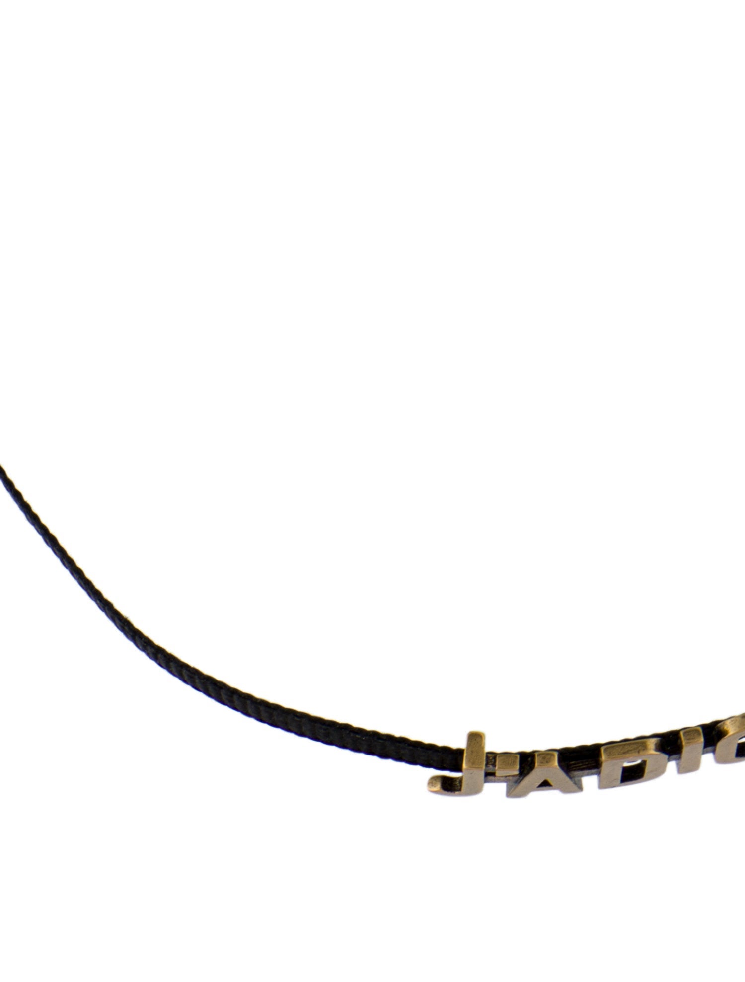 Christian Dior Ribbon J'Adior Choker Necklace