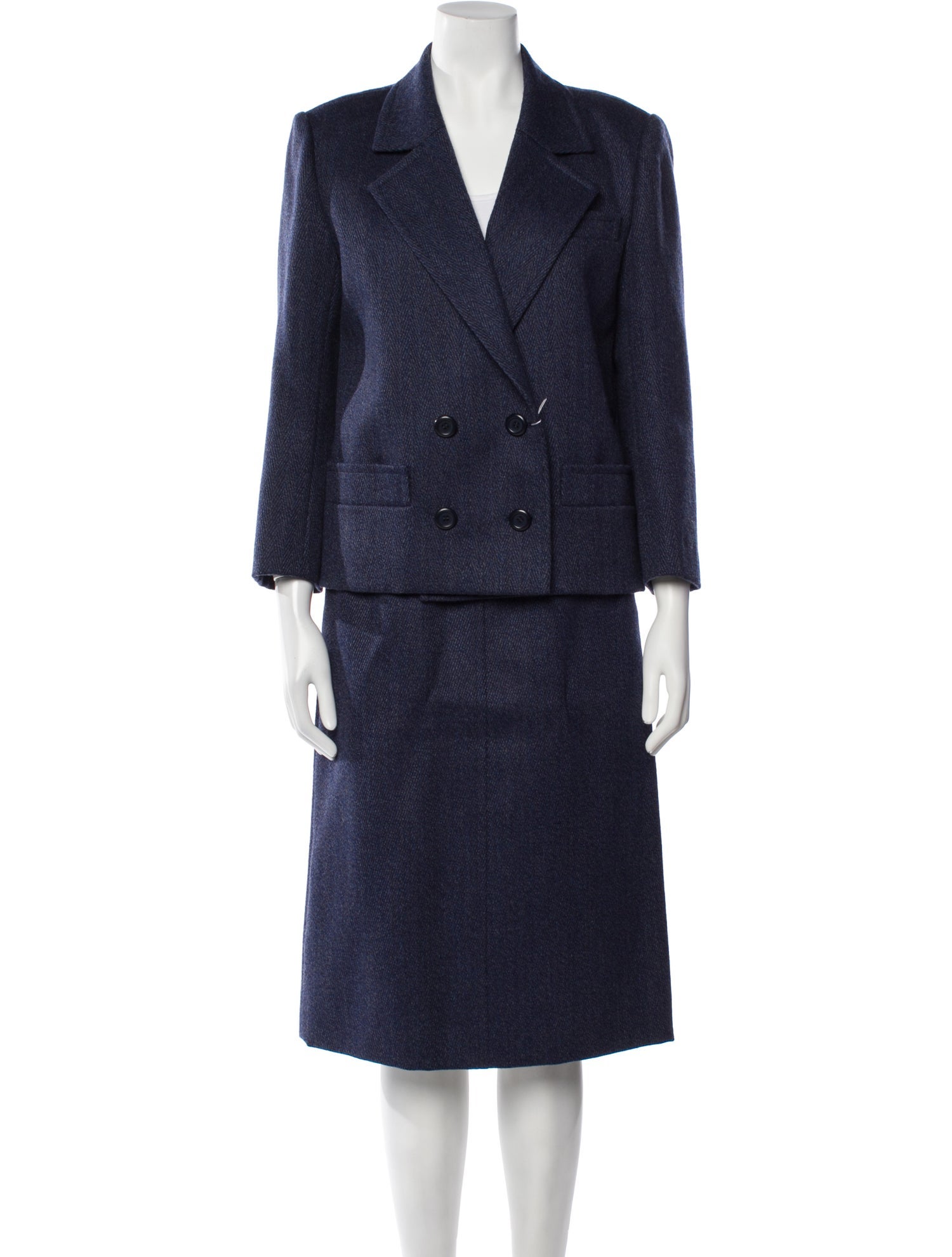 Christian Dior Vintage 1990's Skirt Suit