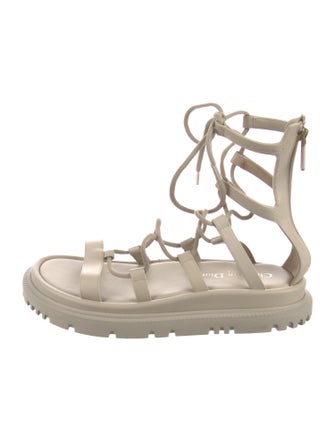 Christian Dior Leather Gladiator Sandals