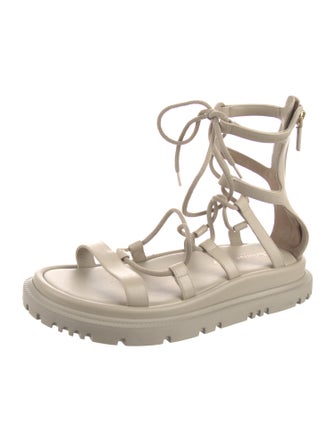 Christian Dior Leather Gladiator Sandals