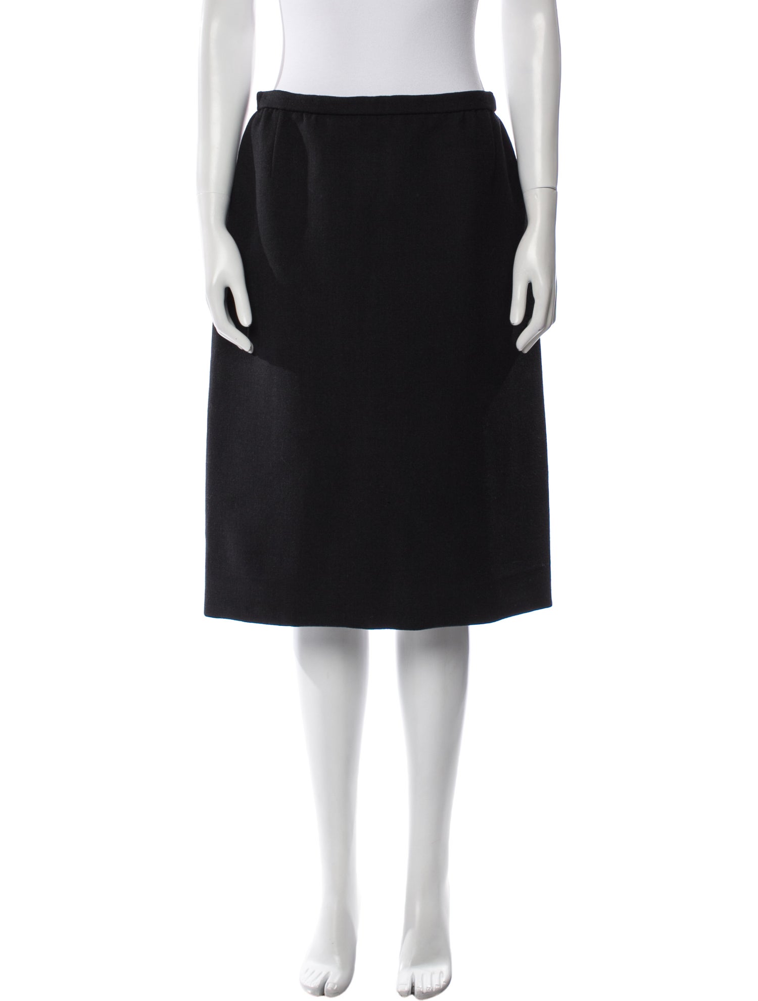 Christian Dior Wool Knee-Length Skirt