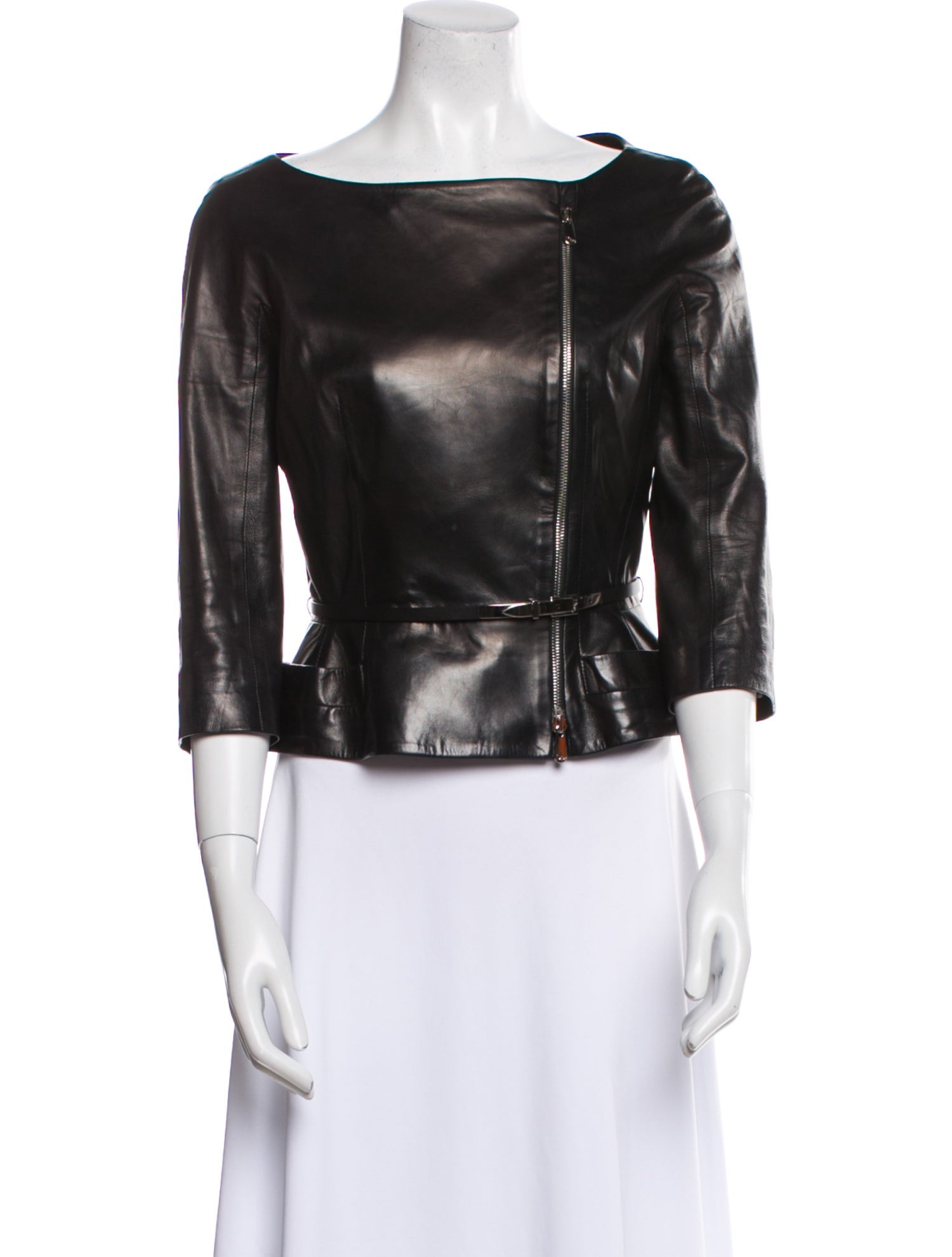 Christian Dior Leather Biker Jacket