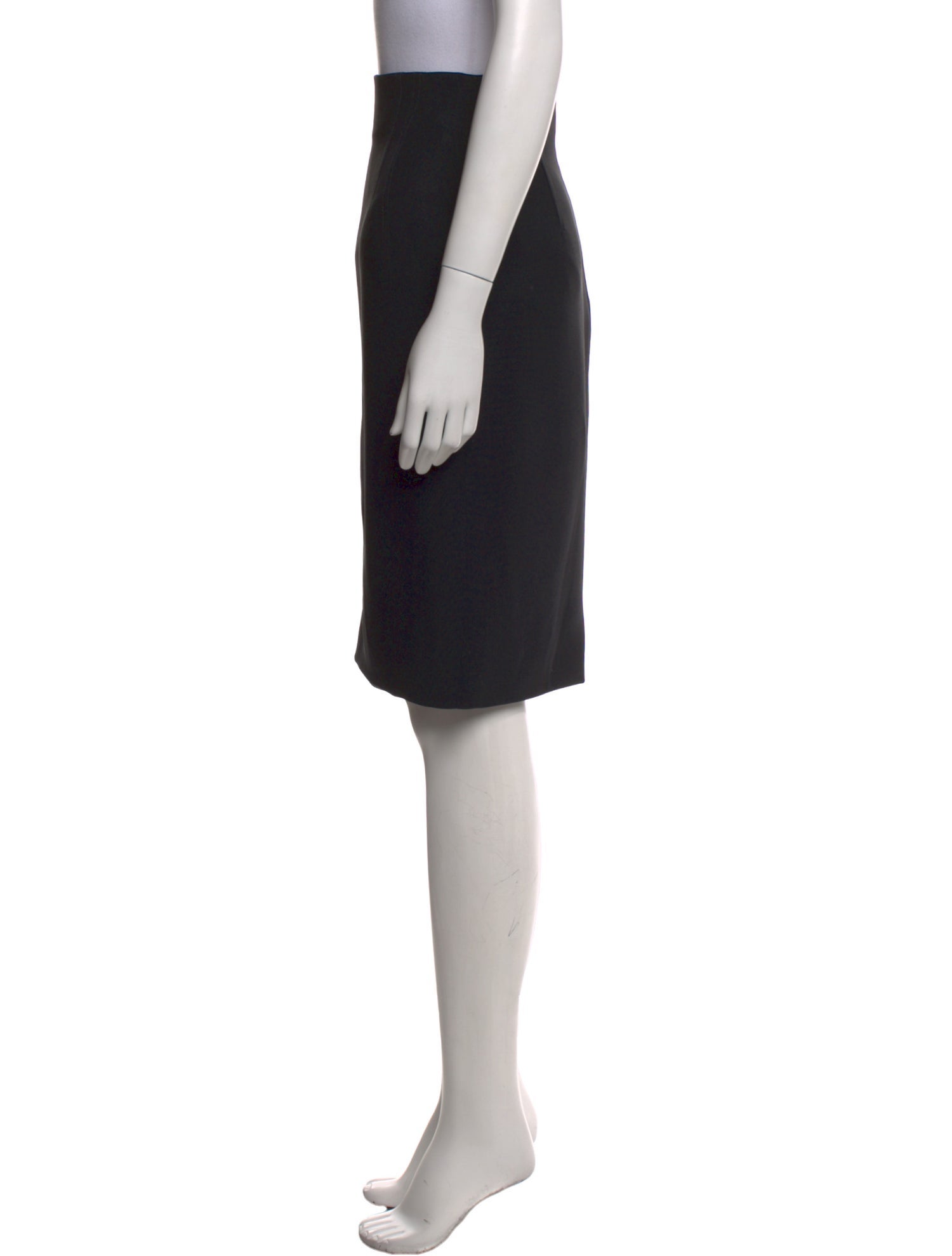 Christian Dior Wool Knee-Length Skirt