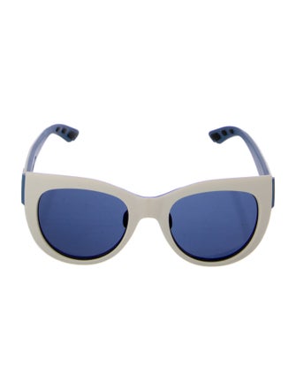 Christian Dior Decale1 Cannage Pattern Sunglasses