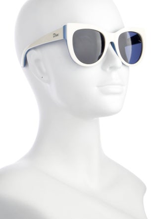 Christian Dior Decale1 Cannage Pattern Sunglasses