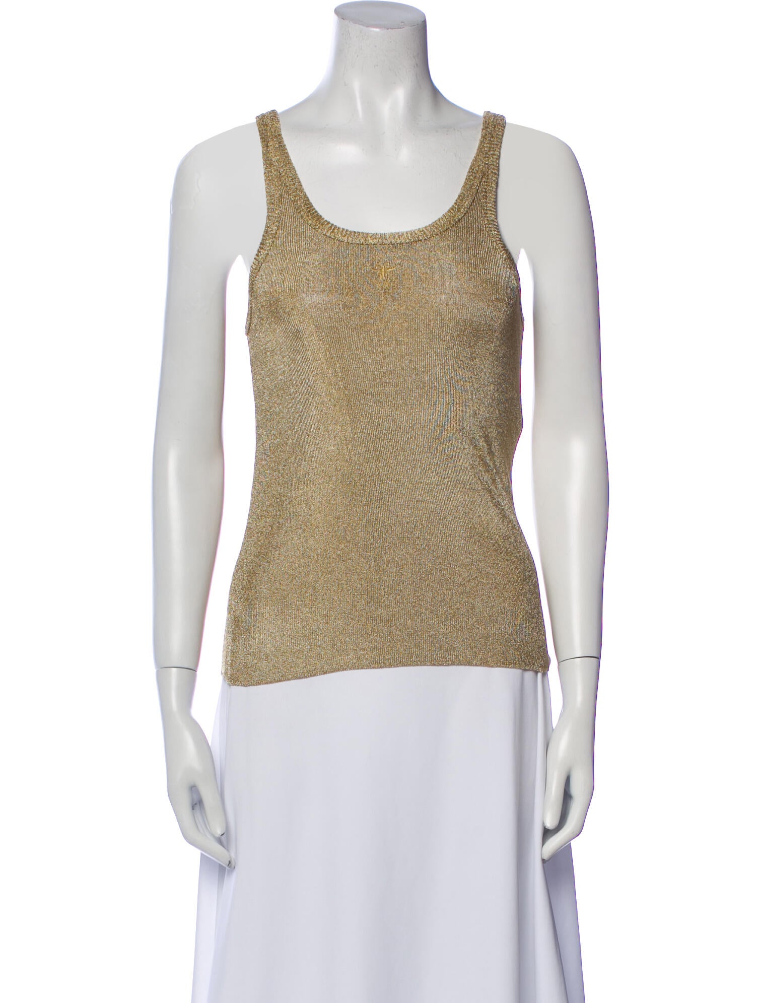 Christian Dior Scoop Neck Sleeveless Top w/ Tags