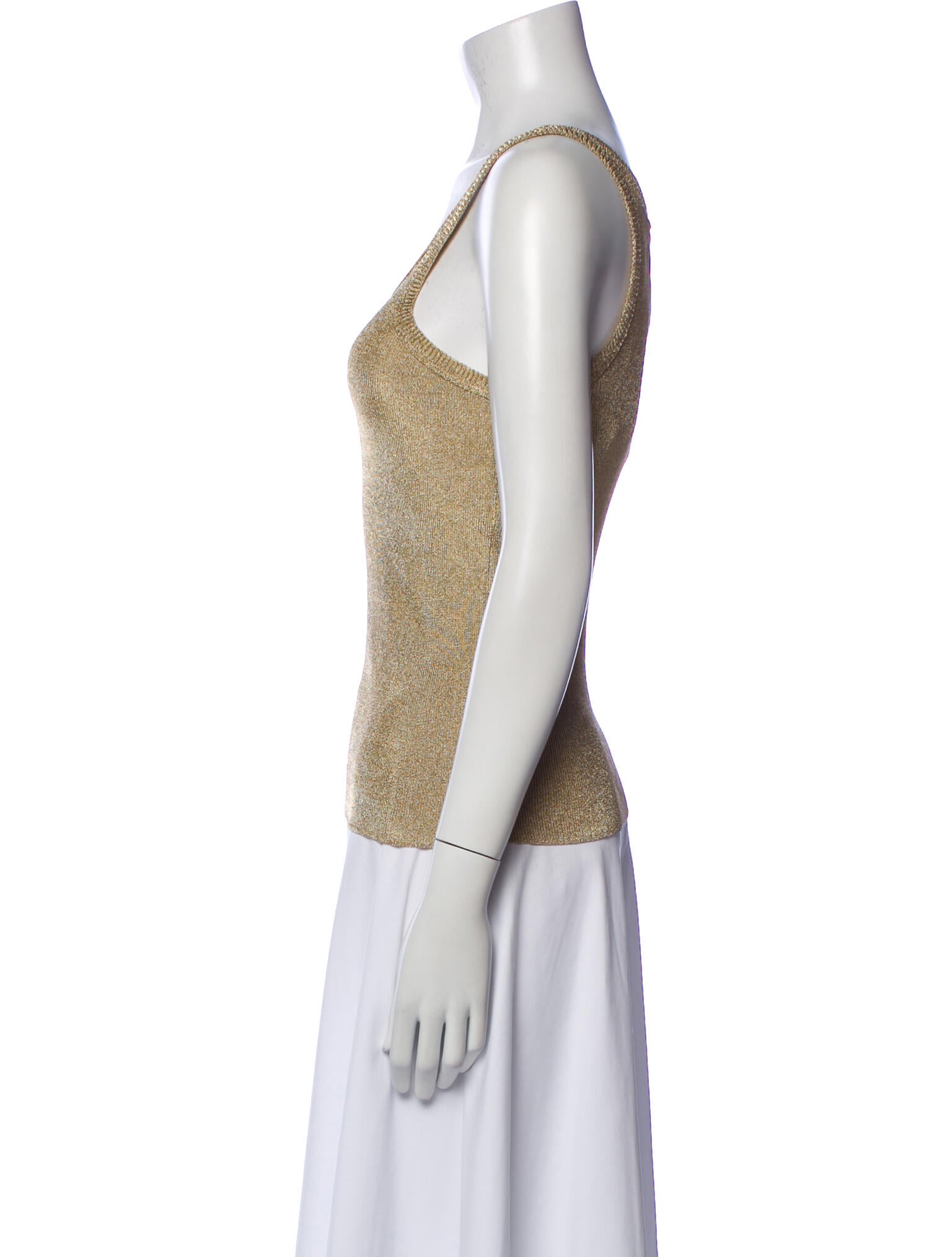 Christian Dior Scoop Neck Sleeveless Top w/ Tags