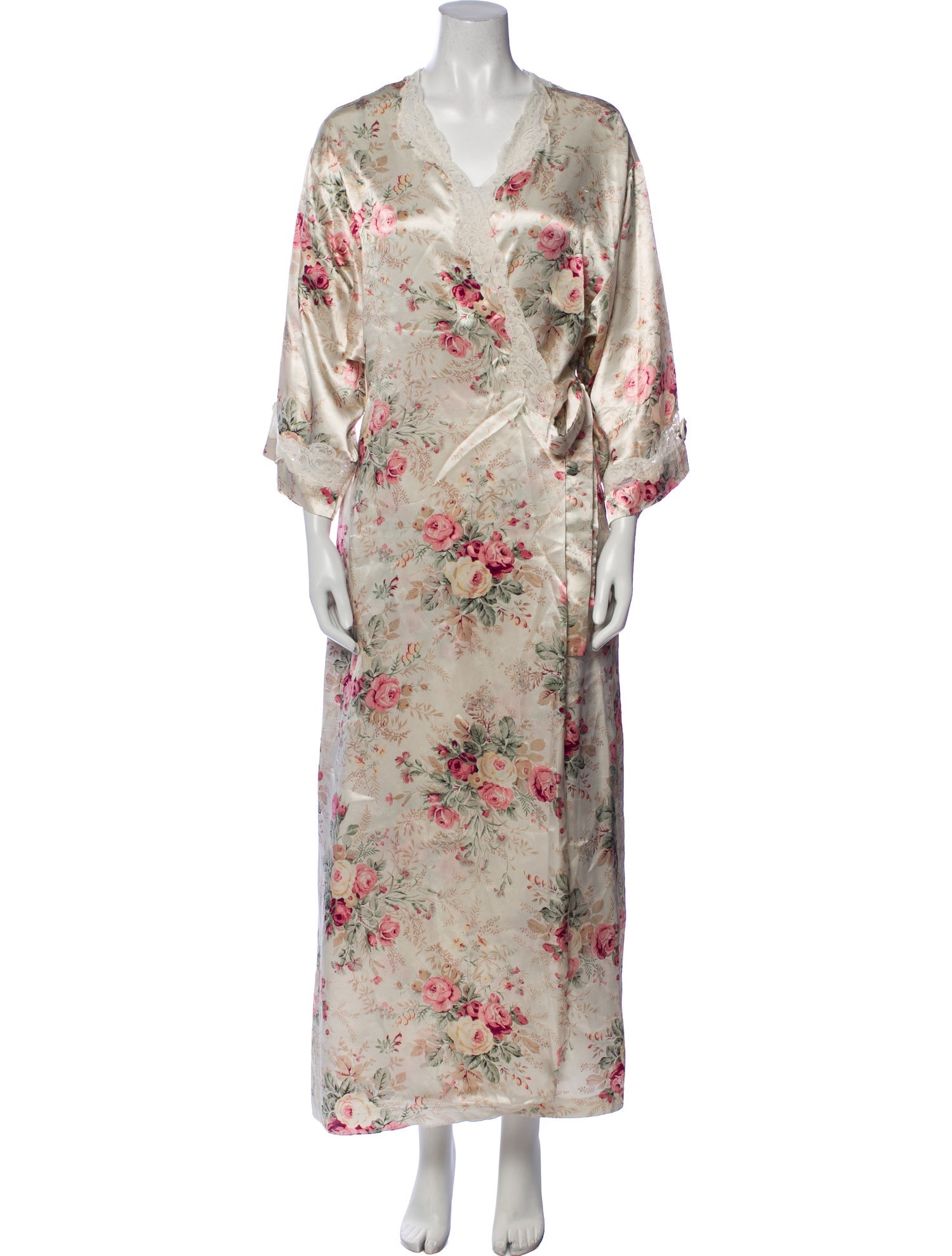 Christian Dior Vintage Printed Robe