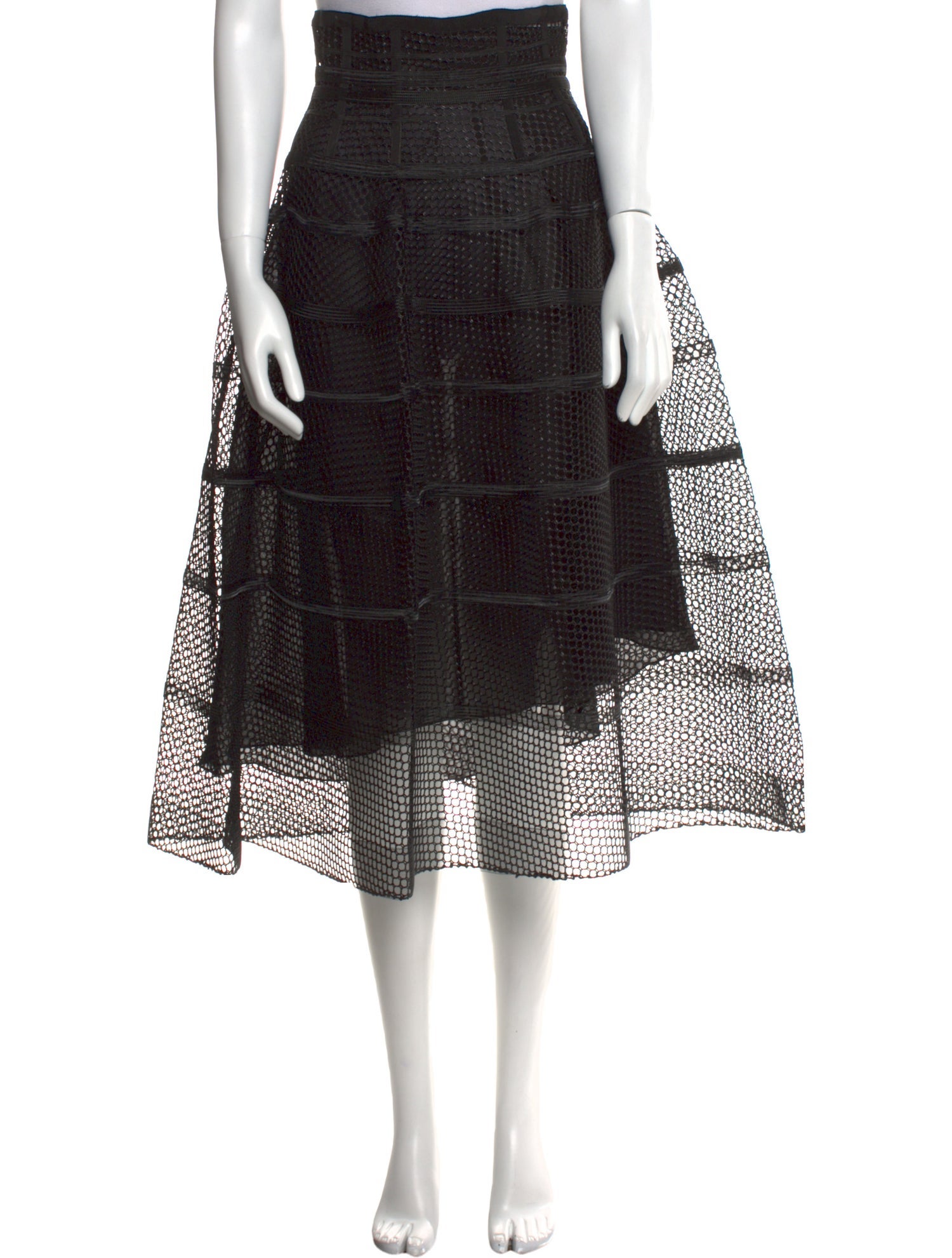 Christian Dior Nylon Midi Length Skirt