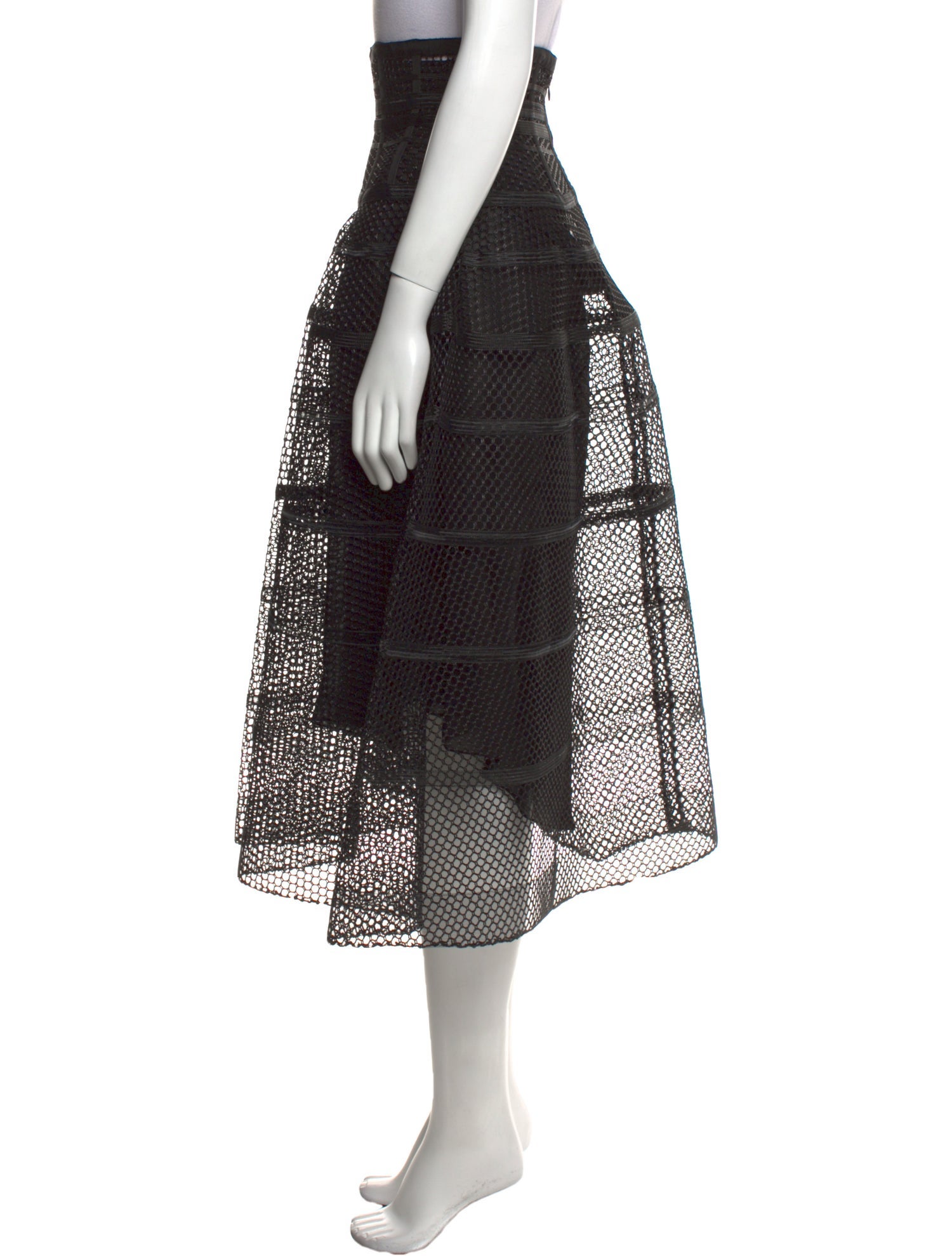 Christian Dior Nylon Midi Length Skirt