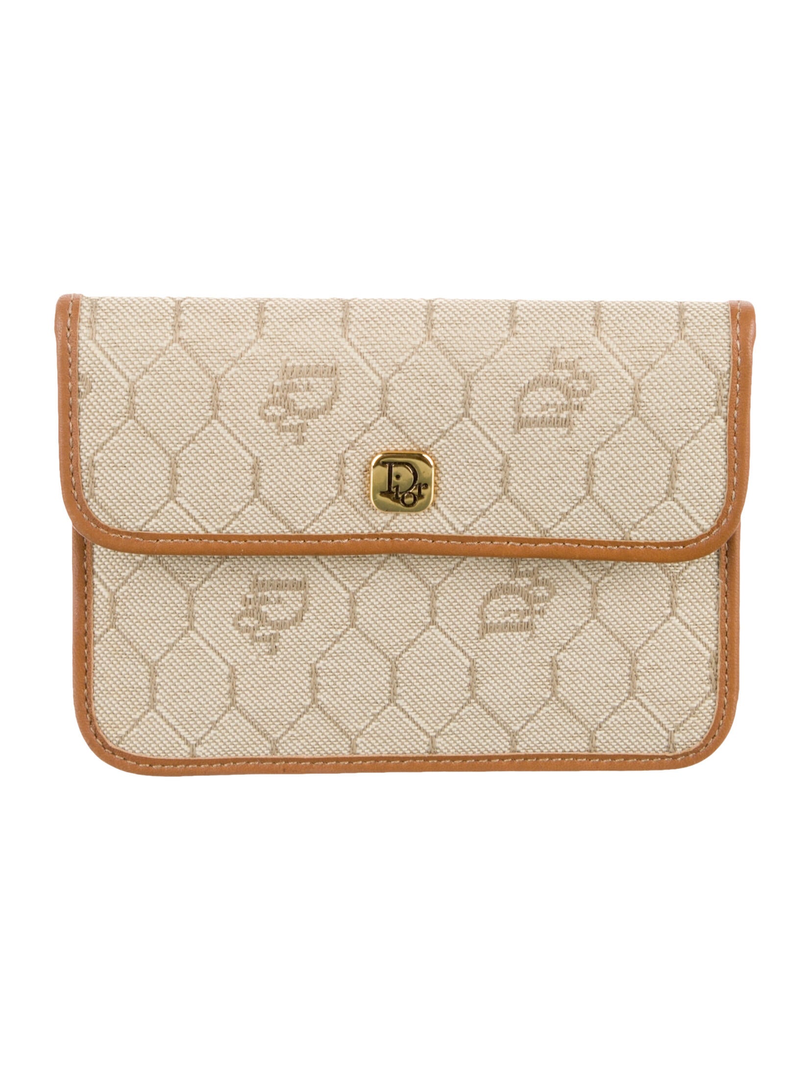 Christian Dior Vintage Canvas Wallet