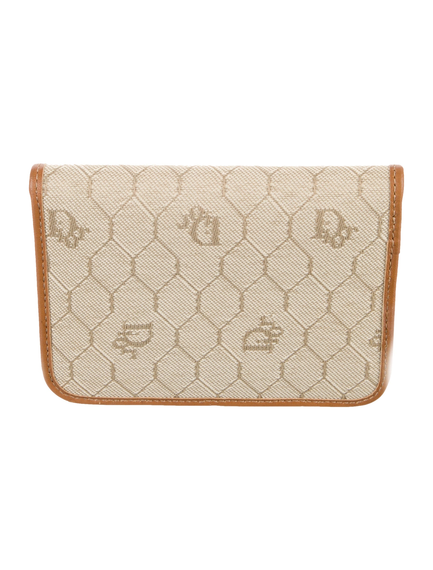 Christian Dior Vintage Canvas Wallet