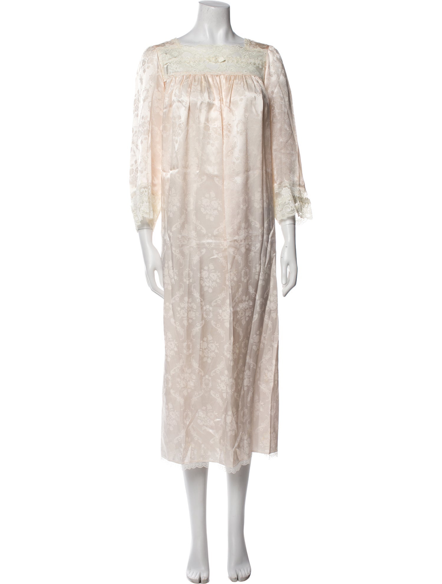 Christian Dior Vintage Printed Nightgown