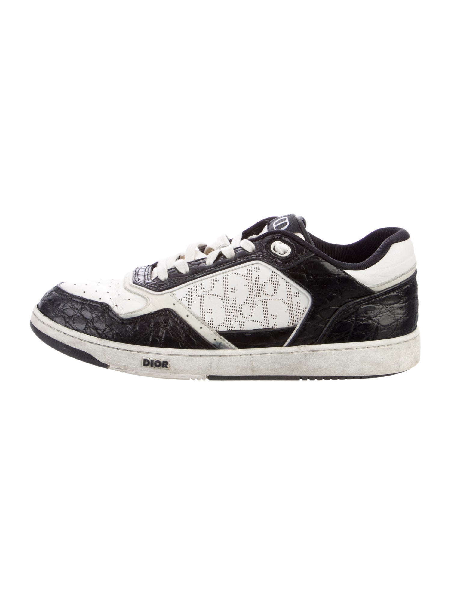 DIOR MEN B27 Python Sneakers