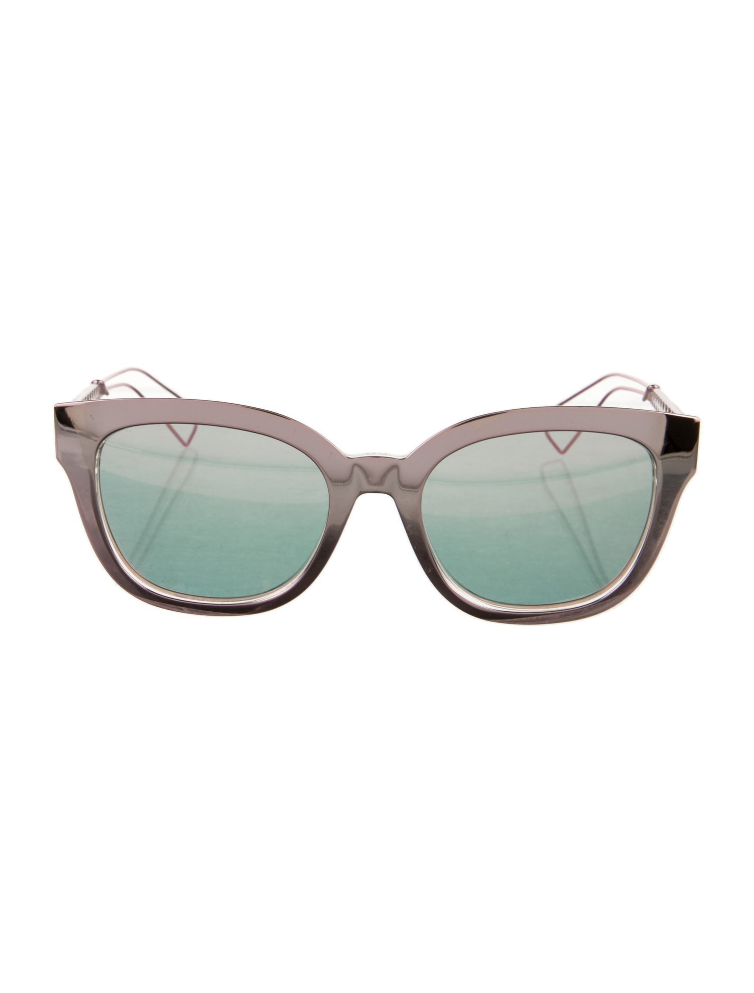 Christian Dior Wayfarer Mirrored Sunglasses