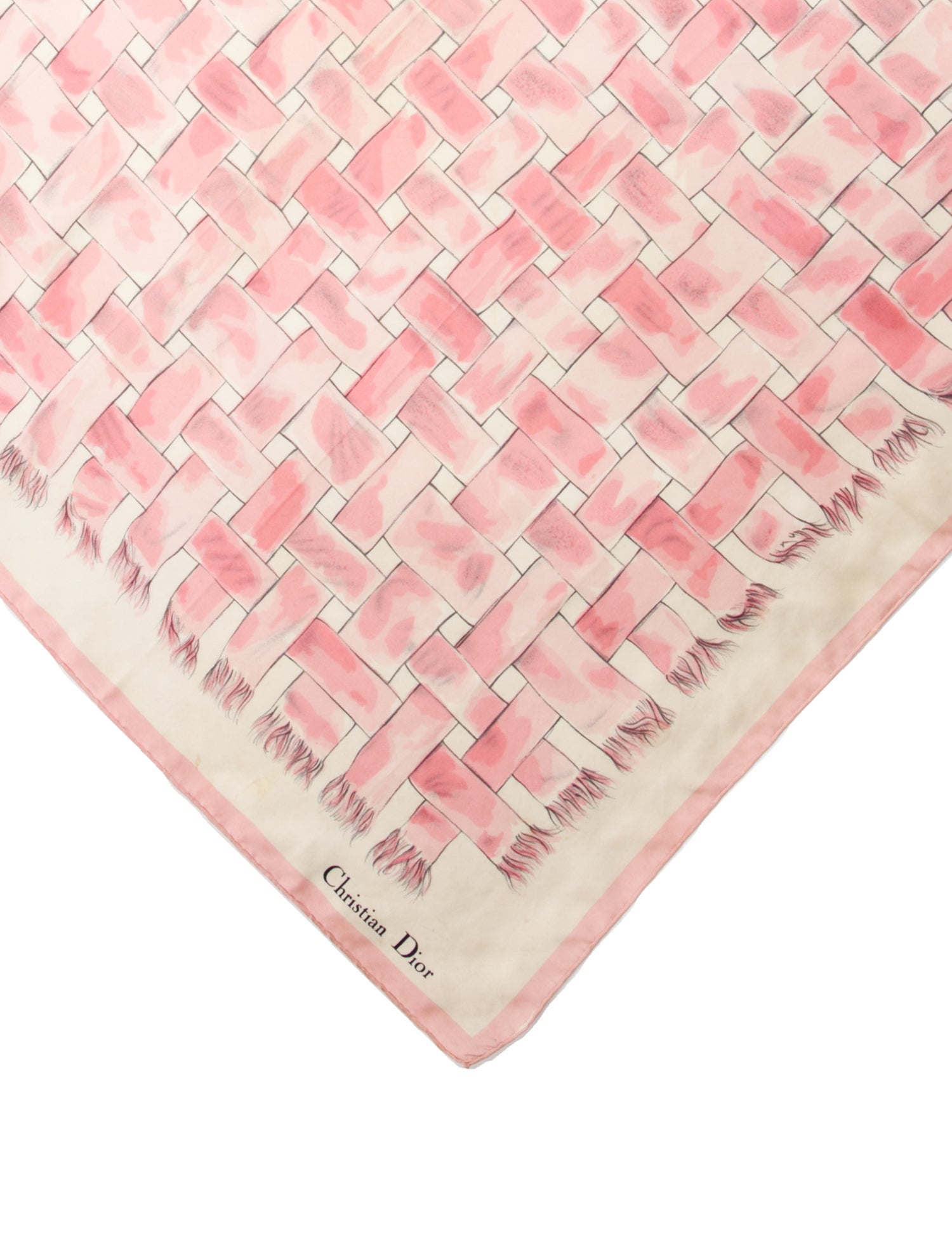 Christian Dior Silk Printed Scarf