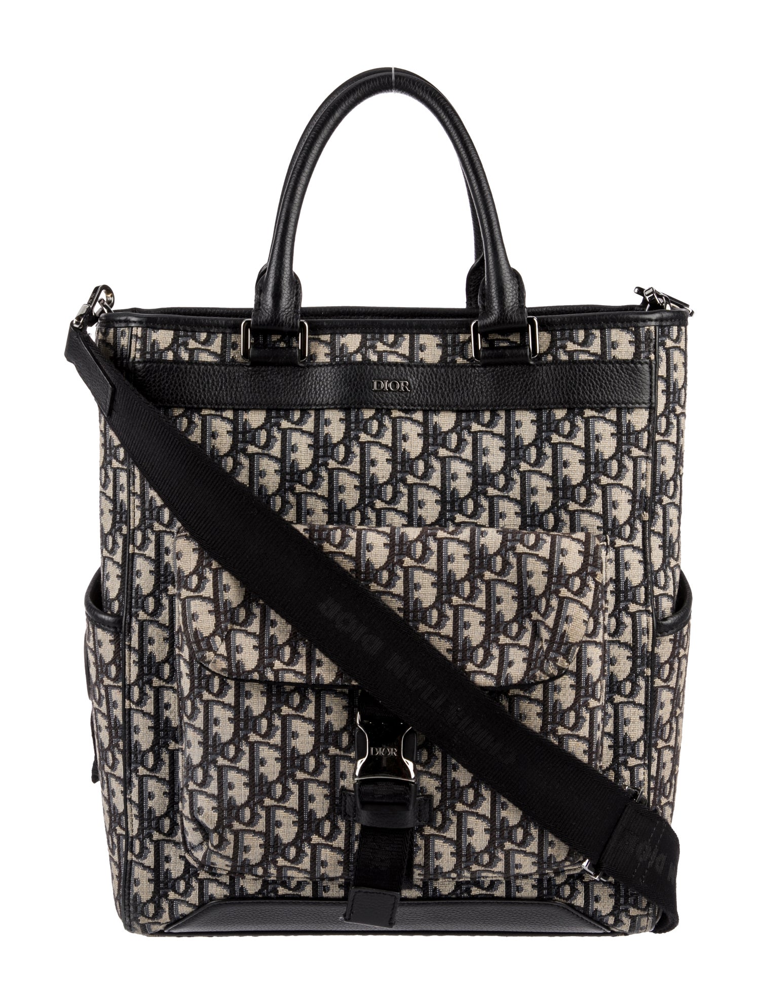 DIOR MEN Oblique Jacquard Tote