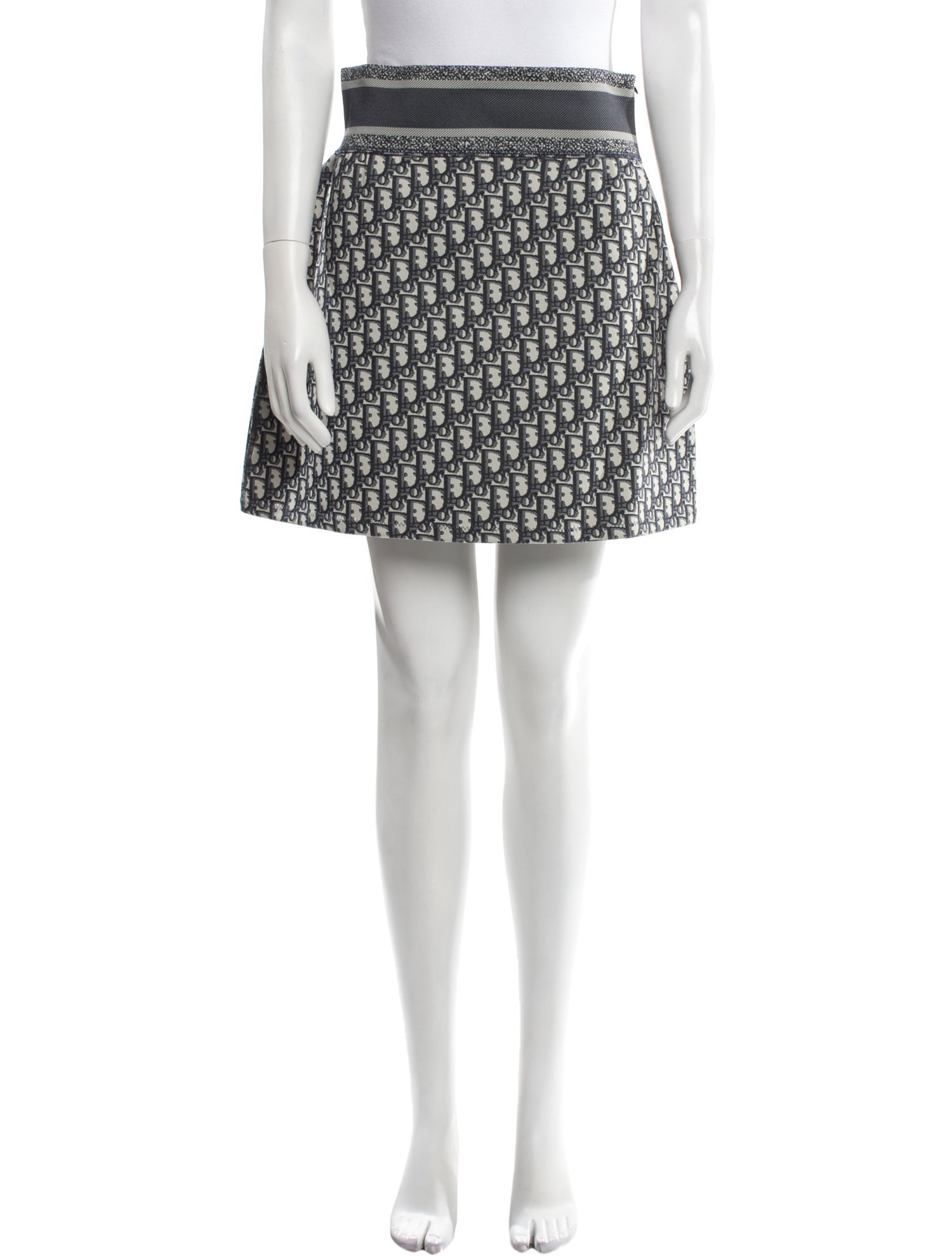 Christian Dior Printed Mini Skirt