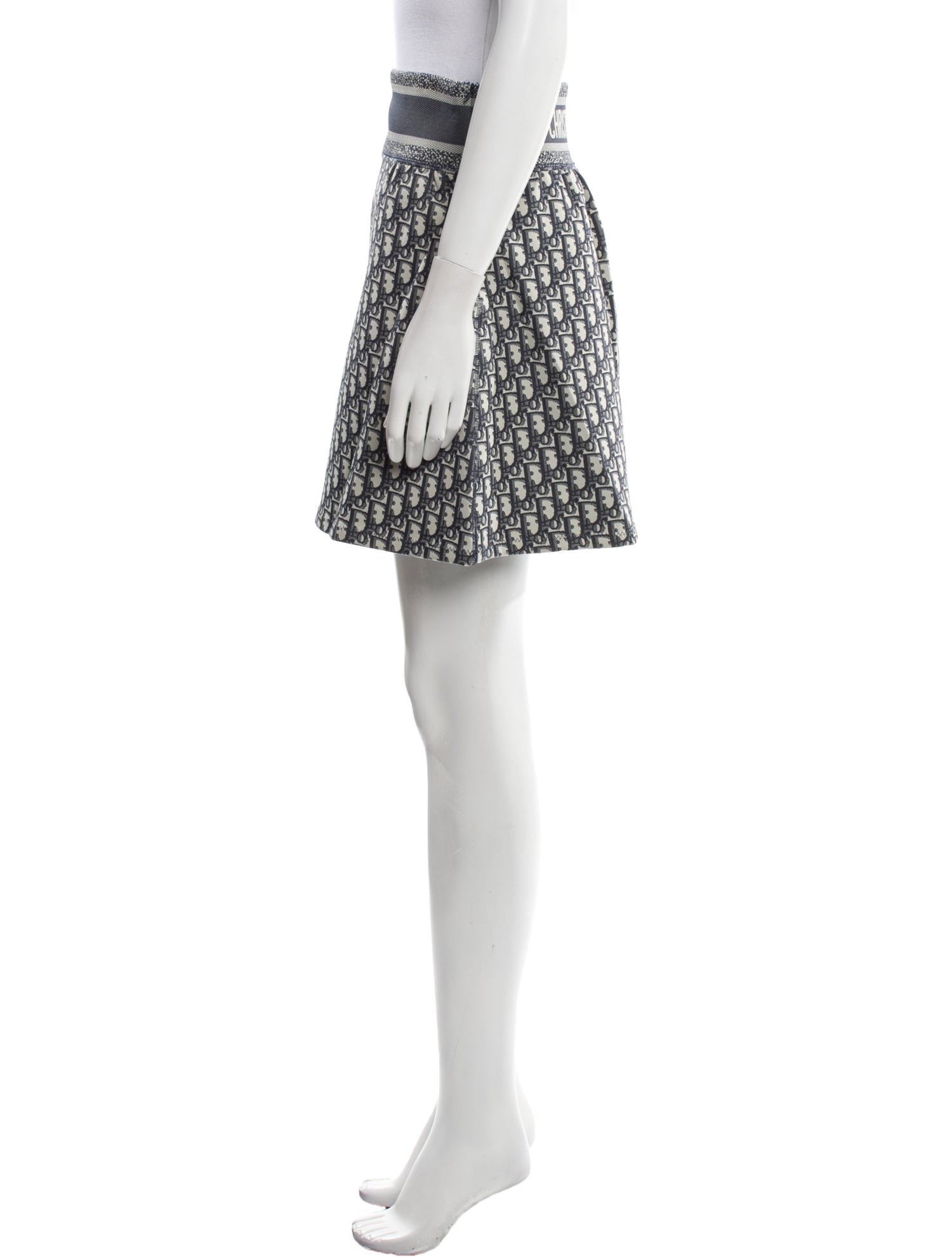 Christian Dior Printed Mini Skirt