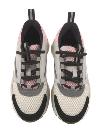 DIOR MEN B22 'White Grey Pink' Athletic Sneakers